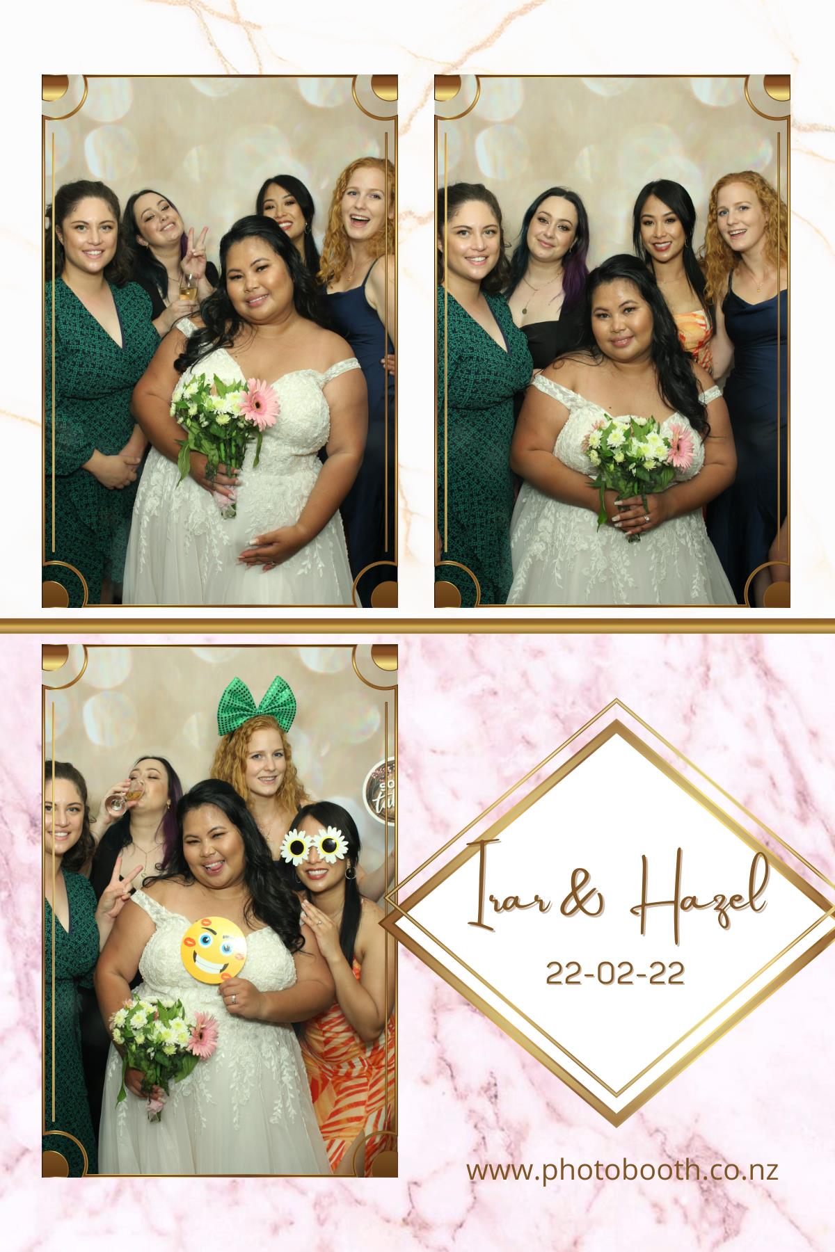 Irar & Hazel's Wedding | View more photos from the event at gallery.photobooth.co.nz/u/SelfieCentral/Irar-Hazels-Wedding
