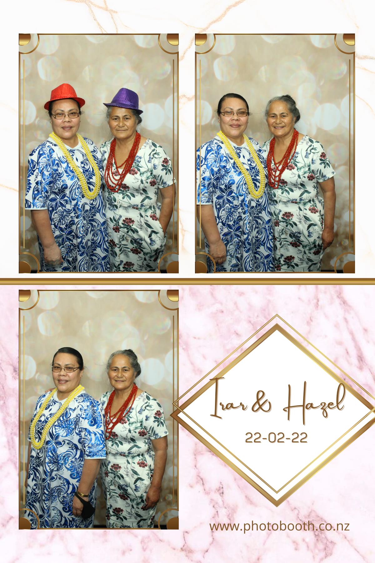 Irar & Hazel's Wedding | View more photos from the event at gallery.photobooth.co.nz/u/SelfieCentral/Irar-Hazels-Wedding