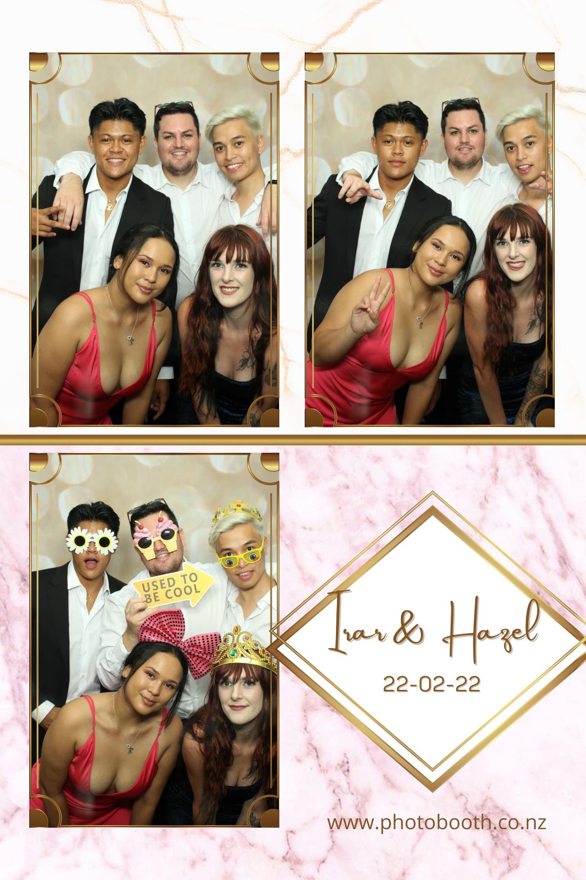 Irar & Hazel's Wedding | View more photos from the event at gallery.photobooth.co.nz/u/SelfieCentral/Irar-Hazels-Wedding