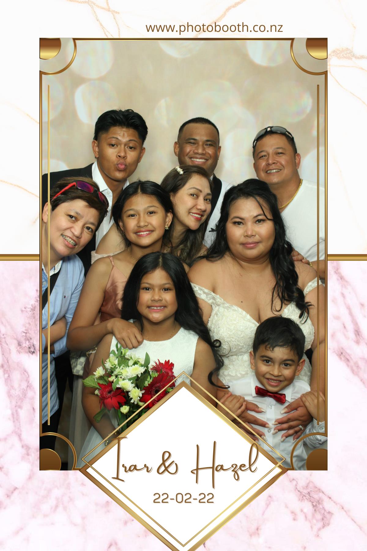 Irar & Hazel's Wedding | View more photos from the event at gallery.photobooth.co.nz/u/SelfieCentral/Irar-Hazels-Wedding