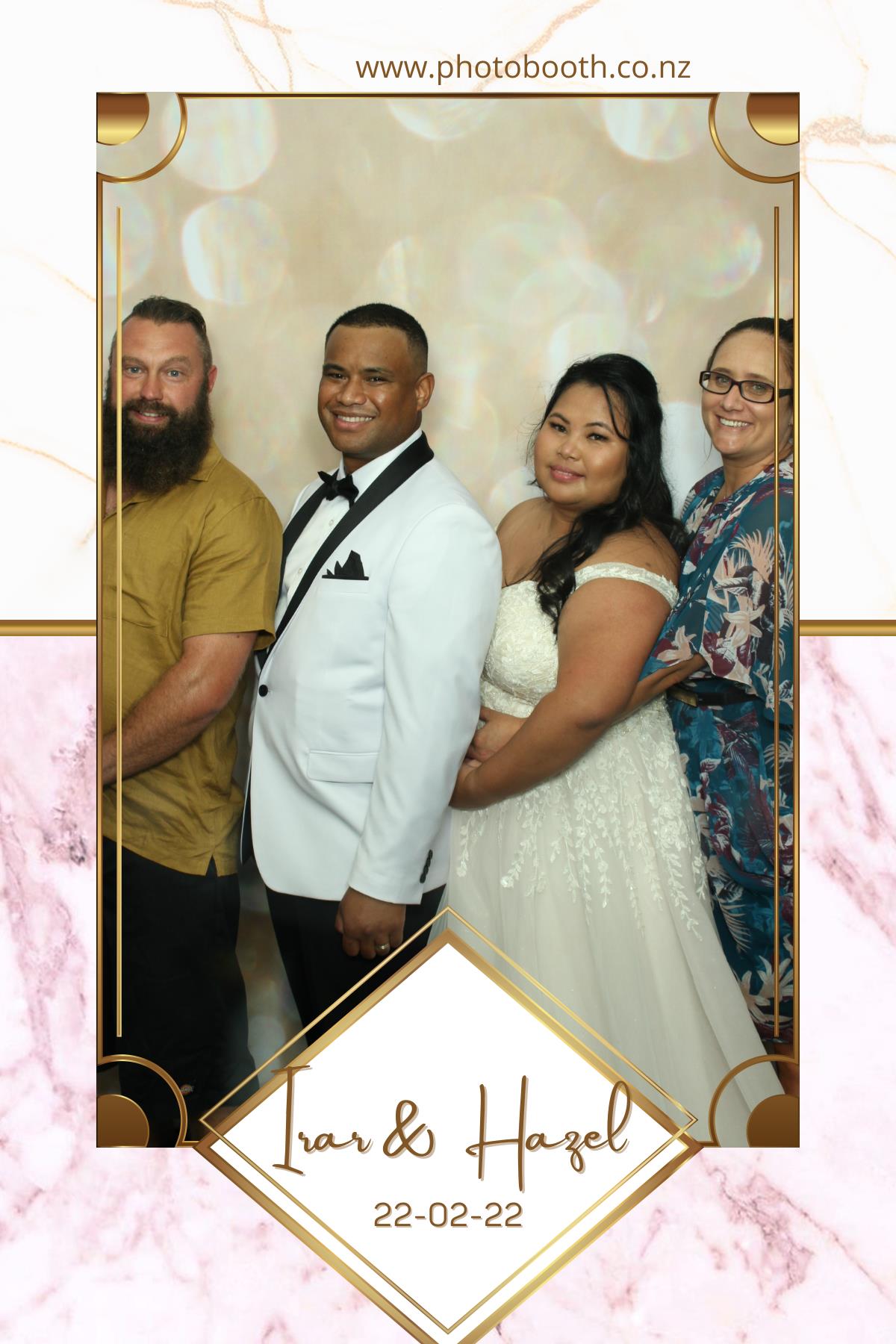 Irar & Hazel's Wedding | View more photos from the event at gallery.photobooth.co.nz/u/SelfieCentral/Irar-Hazels-Wedding