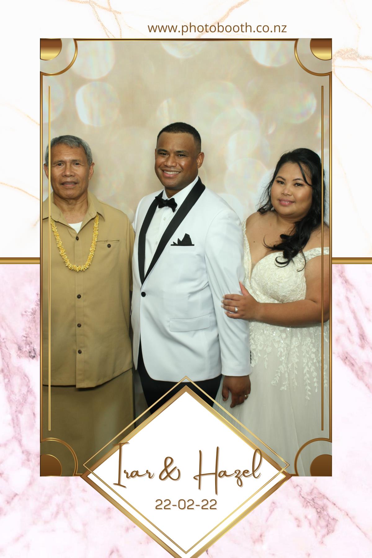 Irar & Hazel's Wedding | View more photos from the event at gallery.photobooth.co.nz/u/SelfieCentral/Irar-Hazels-Wedding