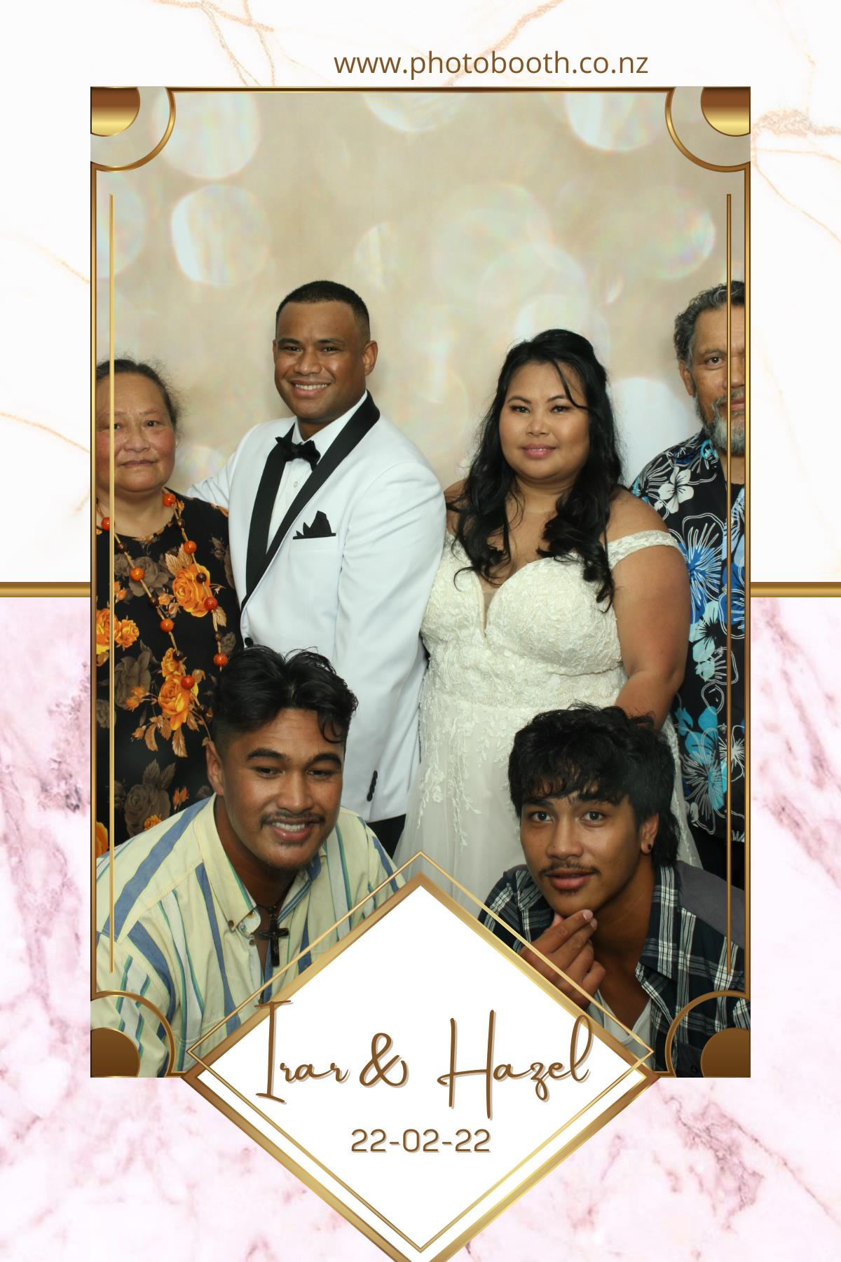 Irar & Hazel's Wedding | View more photos from the event at gallery.photobooth.co.nz/u/SelfieCentral/Irar-Hazels-Wedding