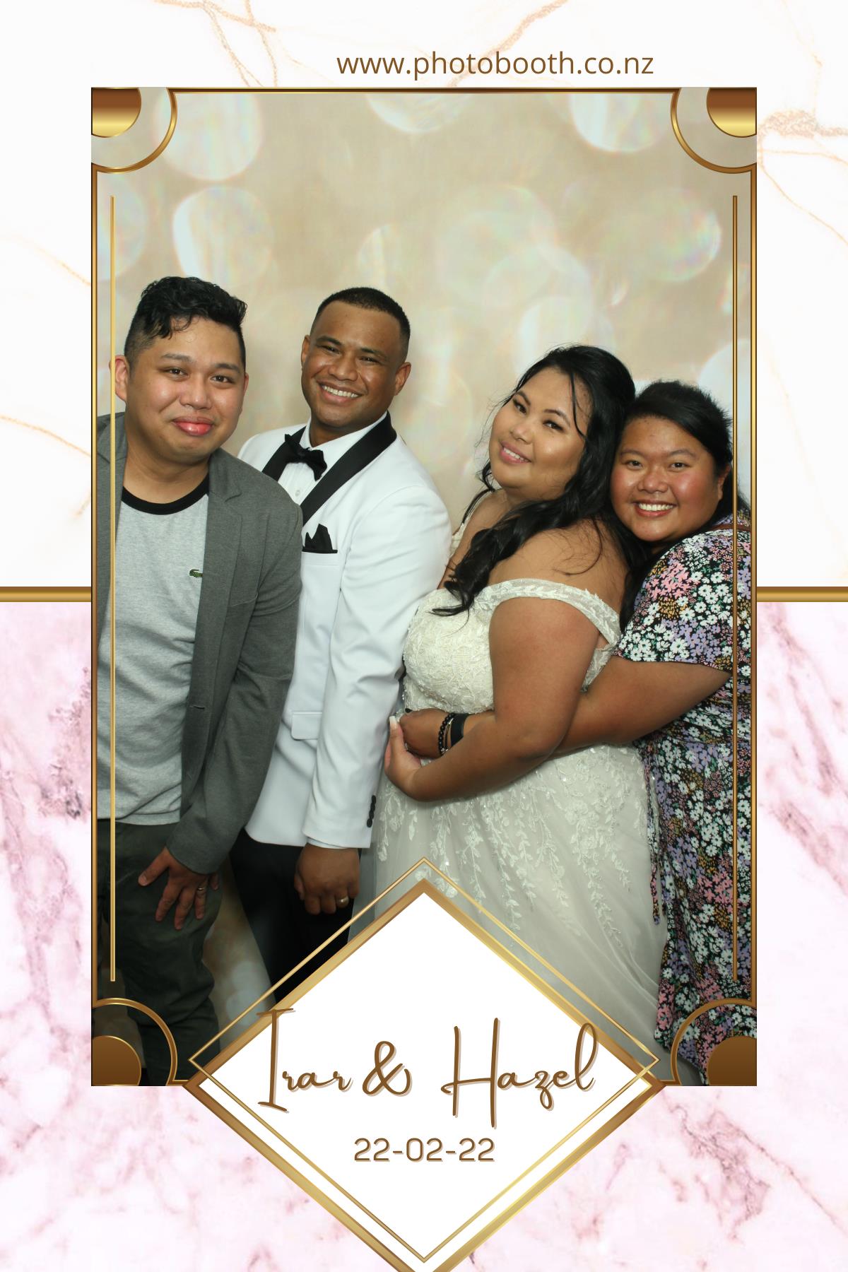 Irar & Hazel's Wedding | View more photos from the event at gallery.photobooth.co.nz/u/SelfieCentral/Irar-Hazels-Wedding