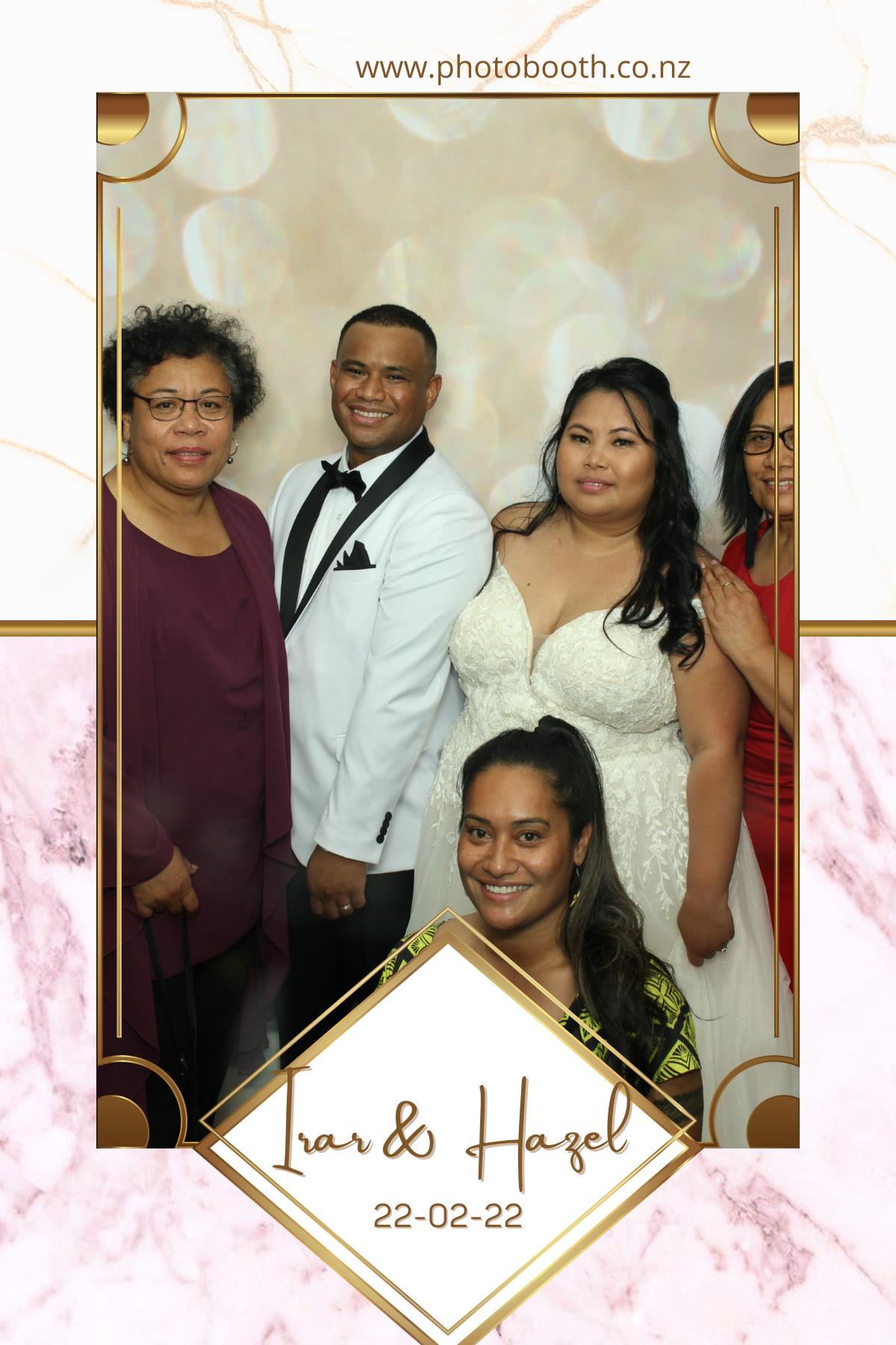 Irar & Hazel's Wedding | View more photos from the event at gallery.photobooth.co.nz/u/SelfieCentral/Irar-Hazels-Wedding