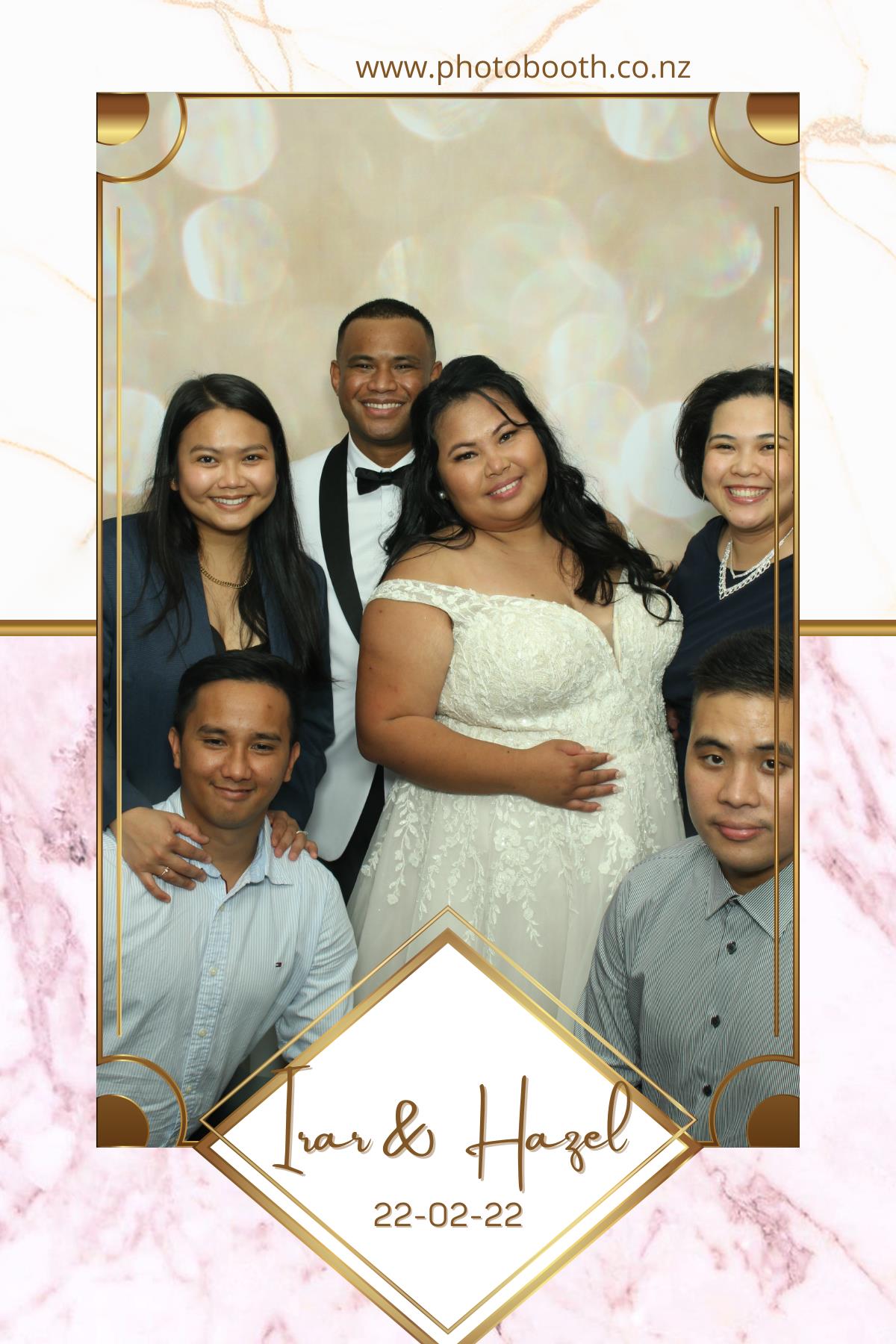 Irar & Hazel's Wedding | View more photos from the event at gallery.photobooth.co.nz/u/SelfieCentral/Irar-Hazels-Wedding