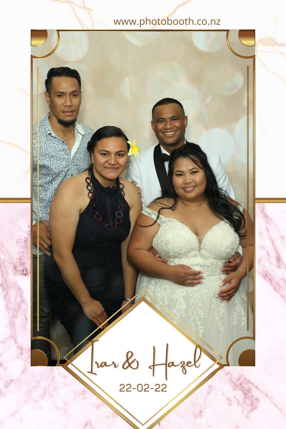 Irar & Hazel's Wedding | View more photos from the event at gallery.photobooth.co.nz/u/SelfieCentral/Irar-Hazels-Wedding