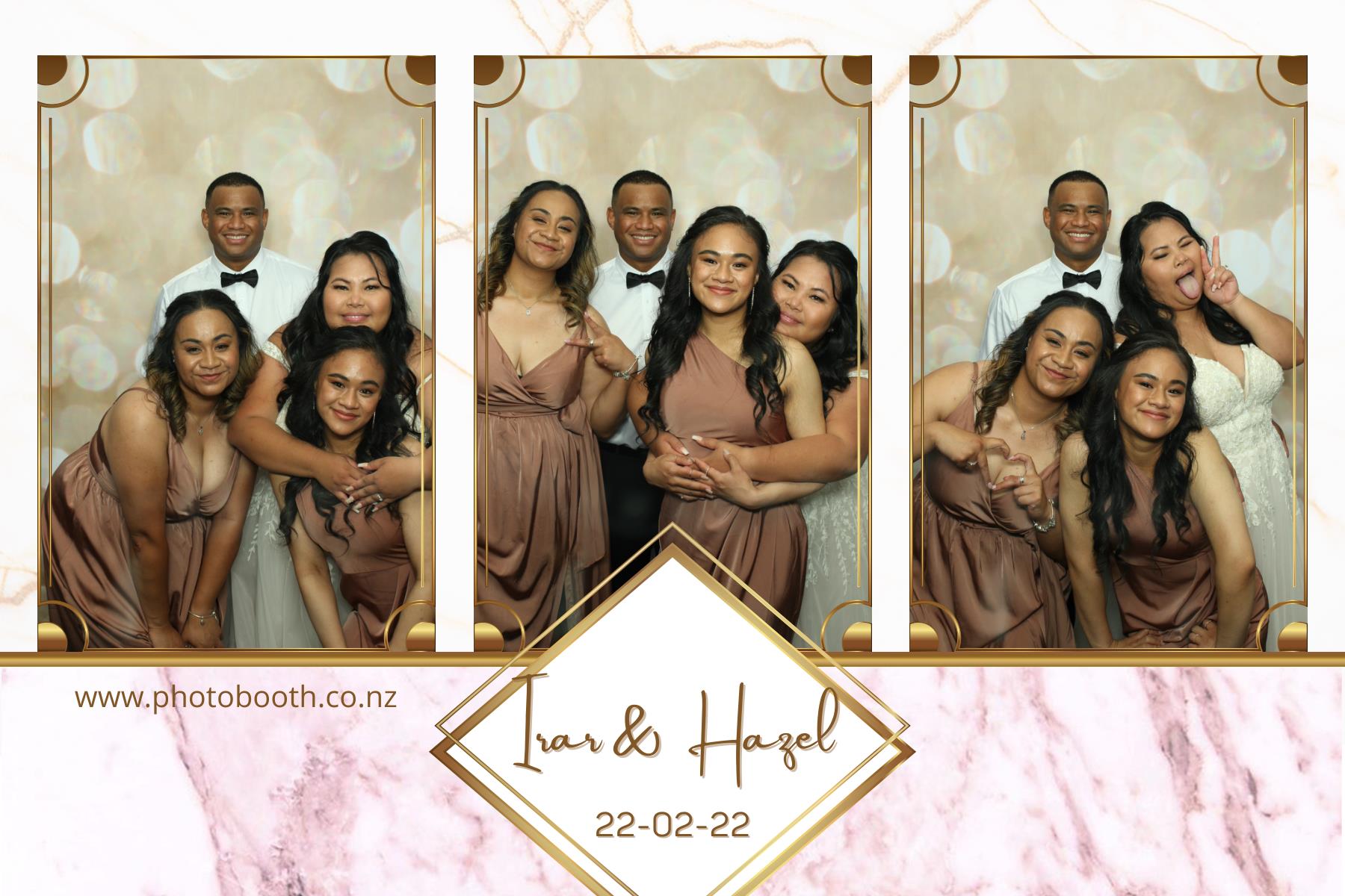 Irar & Hazel's Wedding | View more photos from the event at gallery.photobooth.co.nz/u/SelfieCentral/Irar-Hazels-Wedding