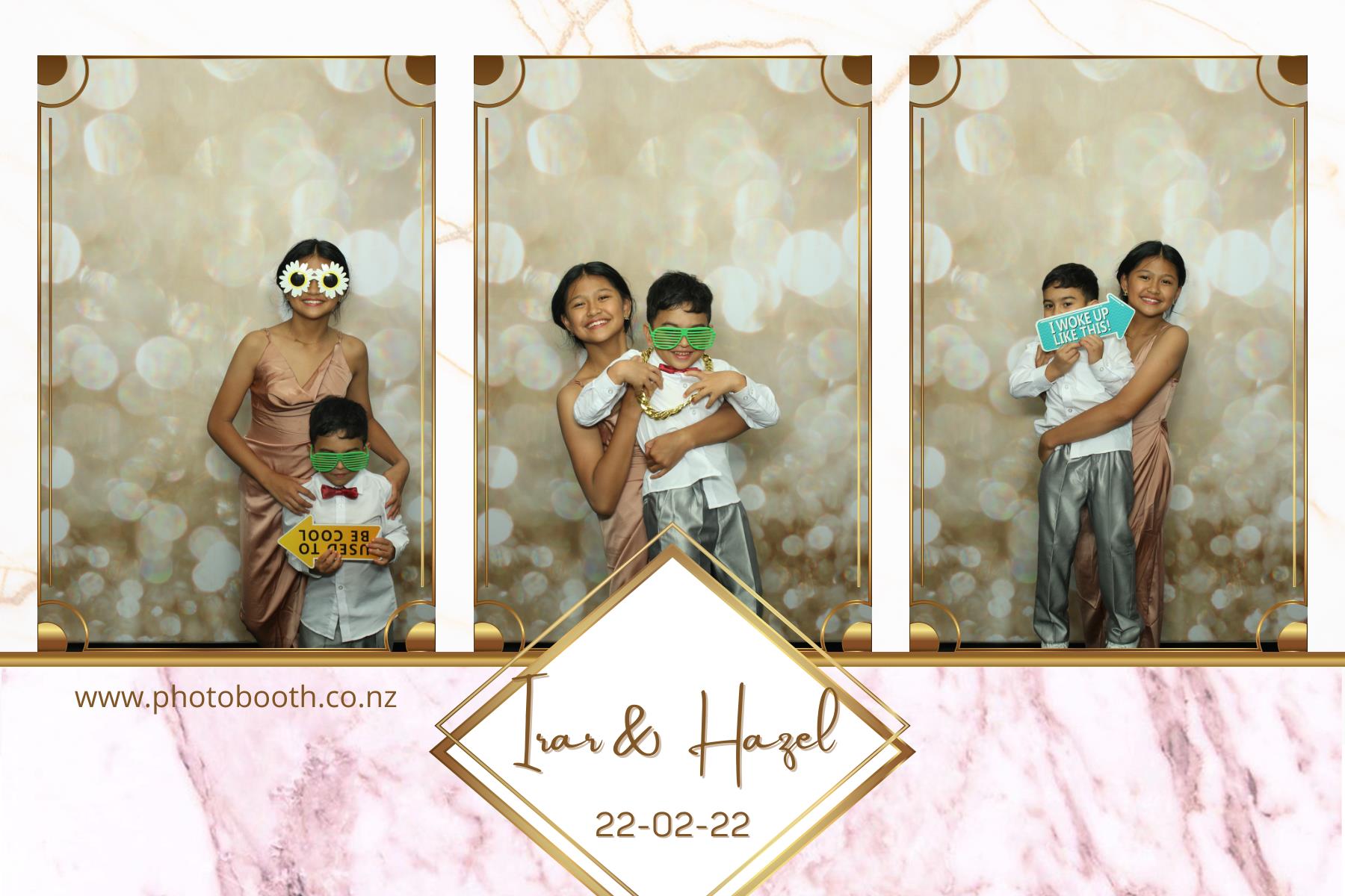 Irar & Hazel's Wedding | View more photos from the event at gallery.photobooth.co.nz/u/SelfieCentral/Irar-Hazels-Wedding