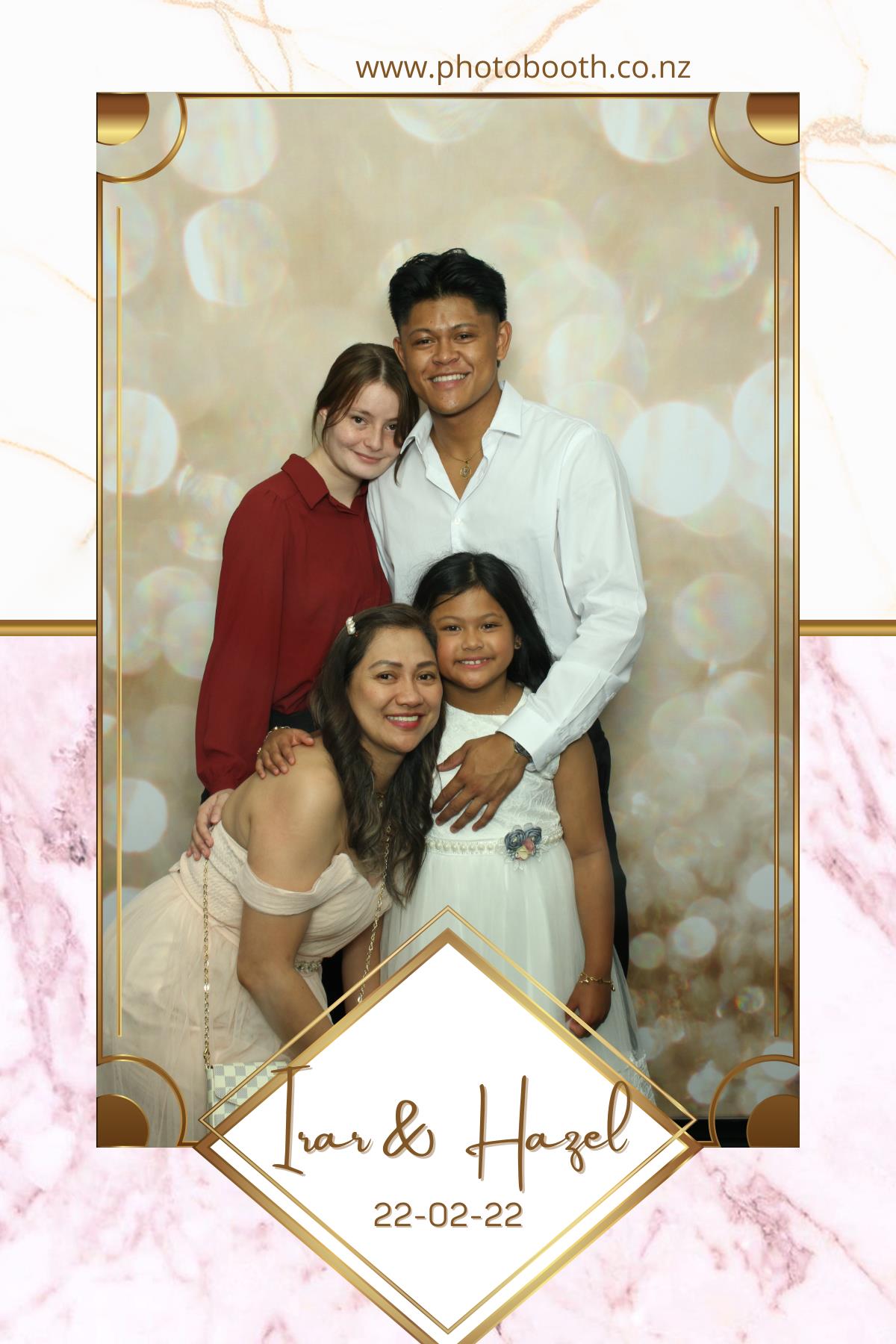 Irar & Hazel's Wedding | View more photos from the event at gallery.photobooth.co.nz/u/SelfieCentral/Irar-Hazels-Wedding