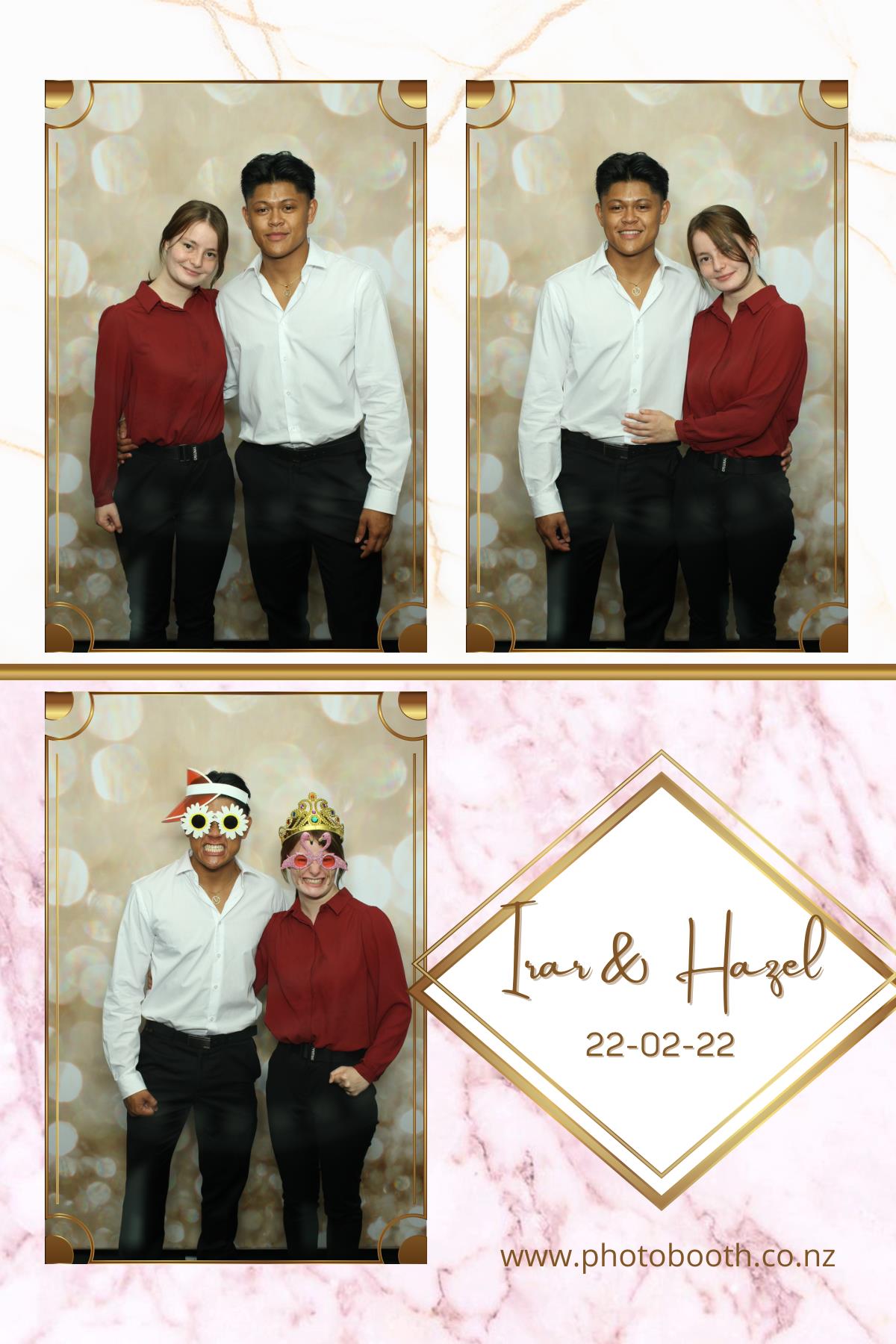 Irar & Hazel's Wedding | View more photos from the event at gallery.photobooth.co.nz/u/SelfieCentral/Irar-Hazels-Wedding