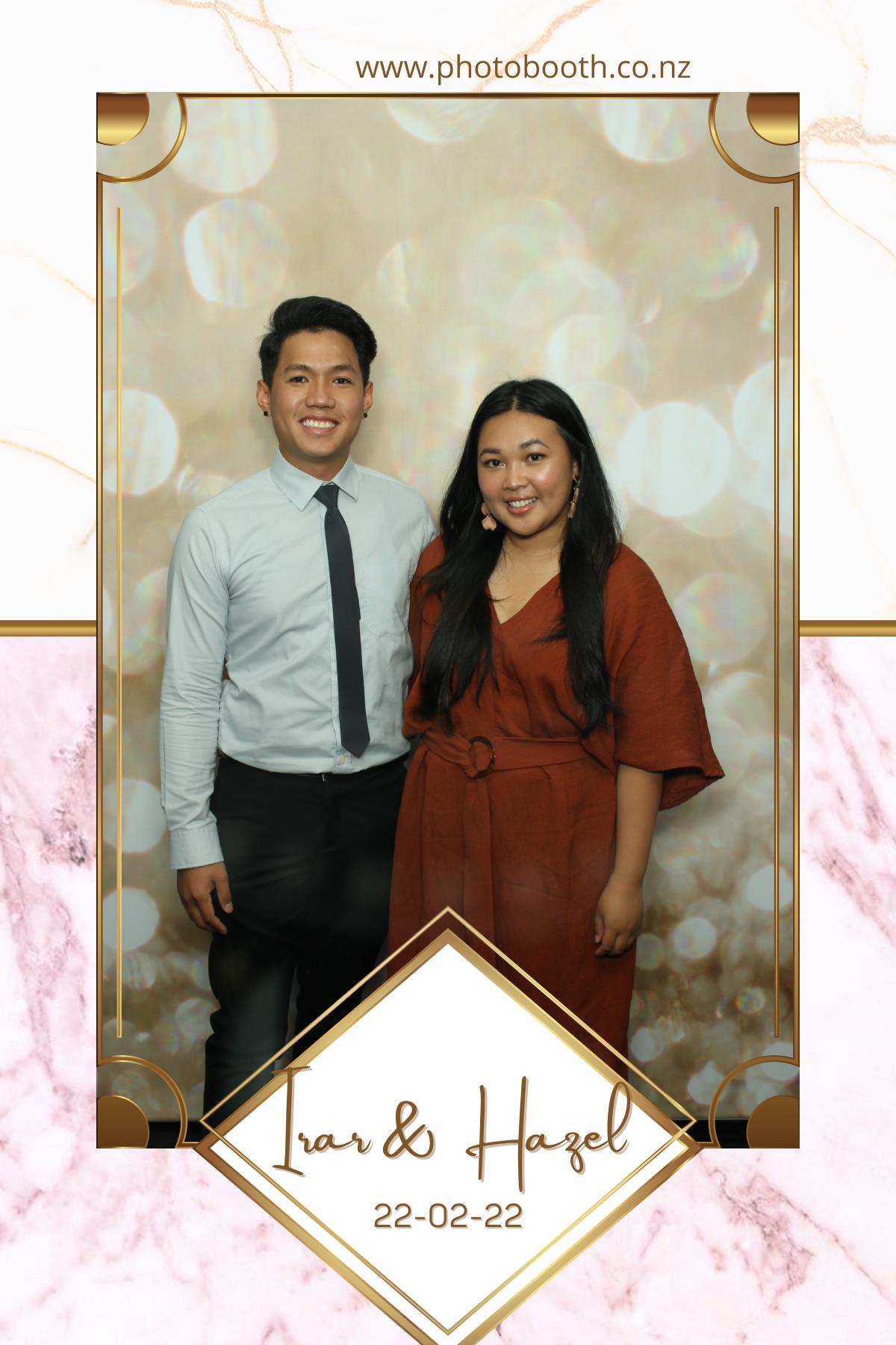Irar & Hazel's Wedding | View more photos from the event at gallery.photobooth.co.nz/u/SelfieCentral/Irar-Hazels-Wedding