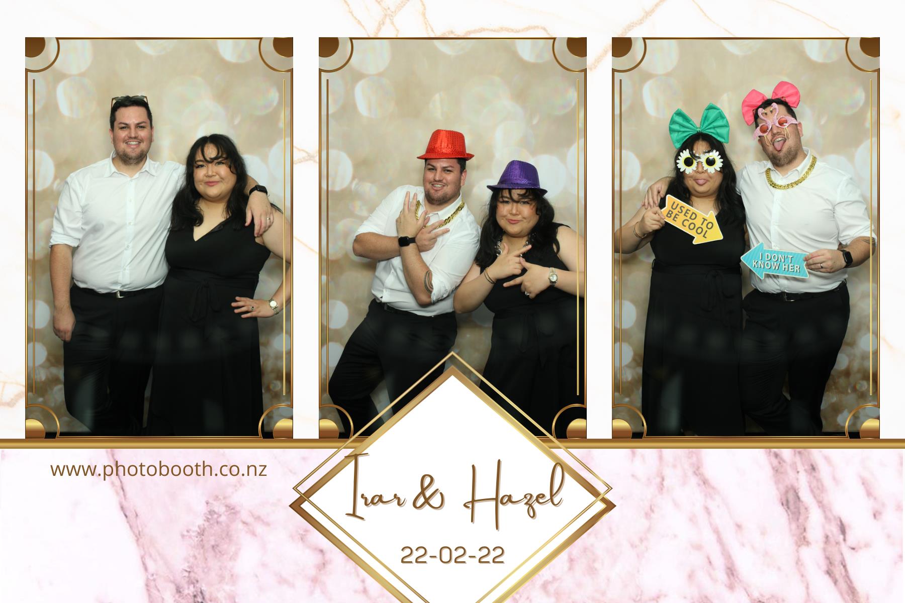 Irar & Hazel's Wedding | View more photos from the event at gallery.photobooth.co.nz/u/SelfieCentral/Irar-Hazels-Wedding