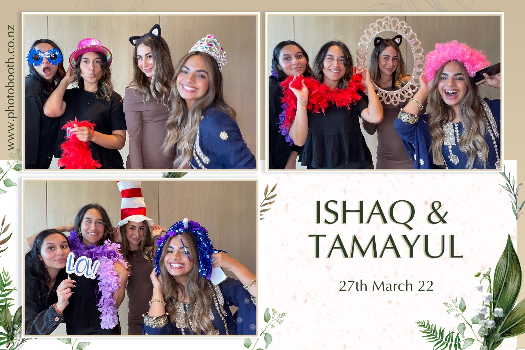 Ishaq & Tamayul's Wedding | View more photos from the event at gallery.photobooth.co.nz/u/SelfieCentral/Ishaq-Tamayuls-Wedding