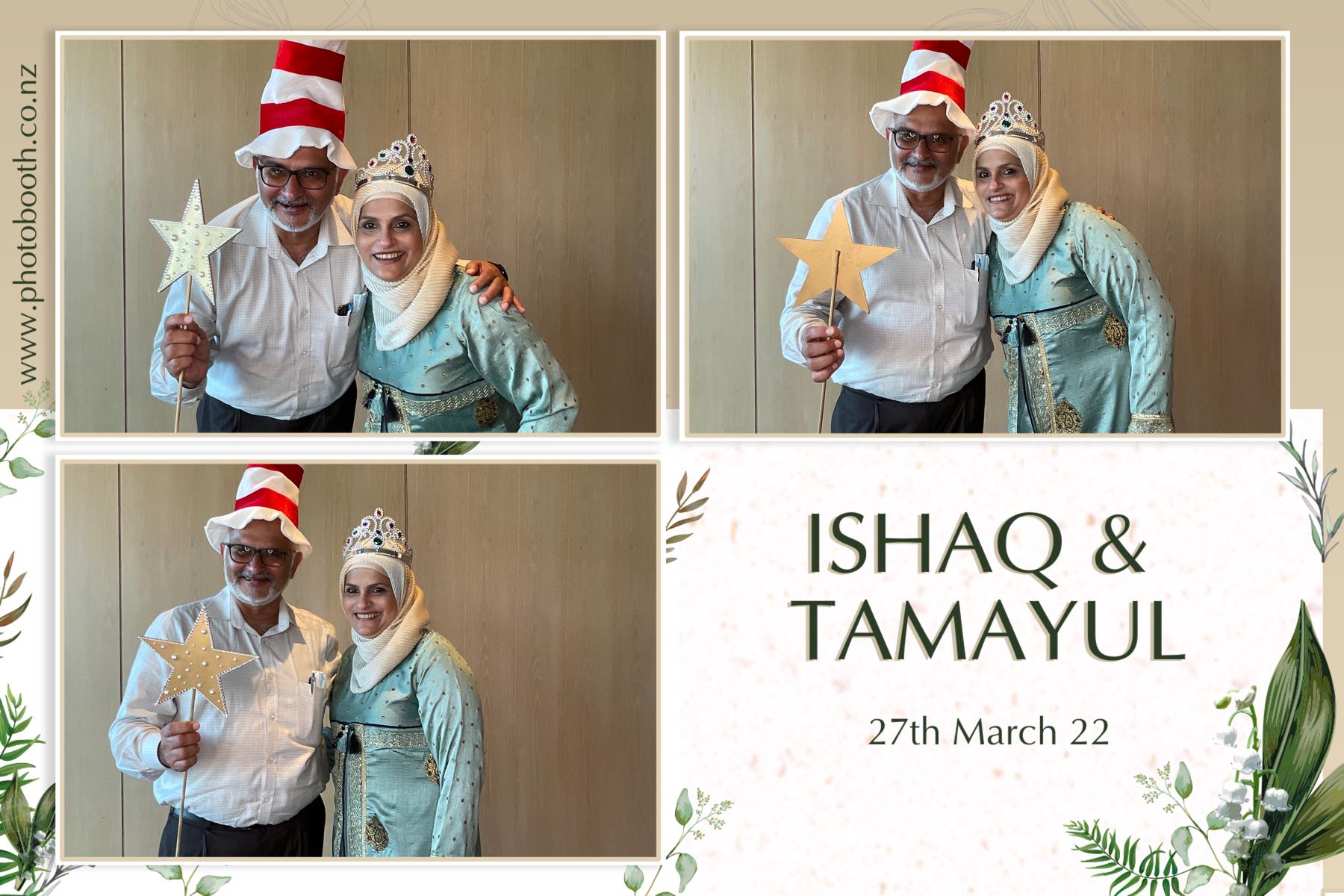 Ishaq & Tamayul's Wedding | View more photos from the event at gallery.photobooth.co.nz/u/SelfieCentral/Ishaq-Tamayuls-Wedding