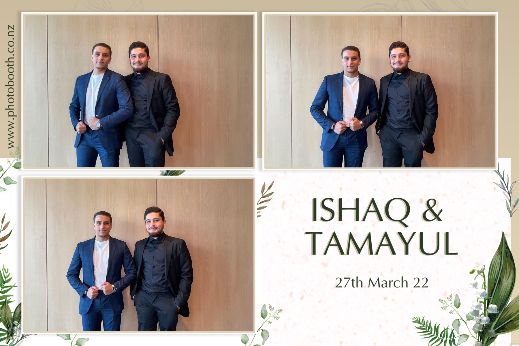 Ishaq & Tamayul's Wedding | View more photos from the event at gallery.photobooth.co.nz/u/SelfieCentral/Ishaq-Tamayuls-Wedding