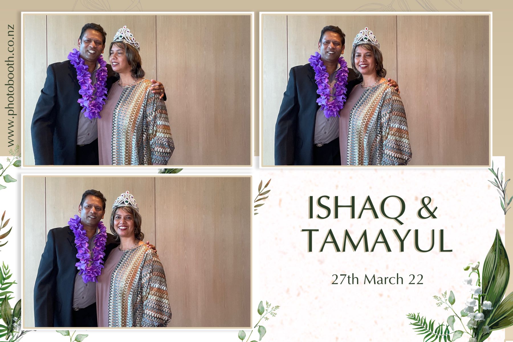 Ishaq & Tamayul's Wedding | View more photos from the event at gallery.photobooth.co.nz/u/SelfieCentral/Ishaq-Tamayuls-Wedding