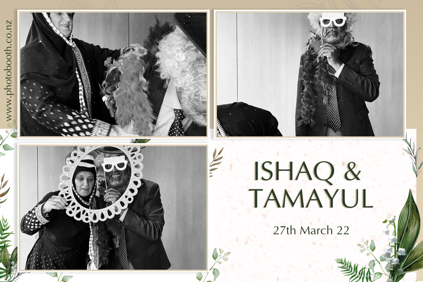 Ishaq & Tamayul's Wedding | View more photos from the event at gallery.photobooth.co.nz/u/SelfieCentral/Ishaq-Tamayuls-Wedding
