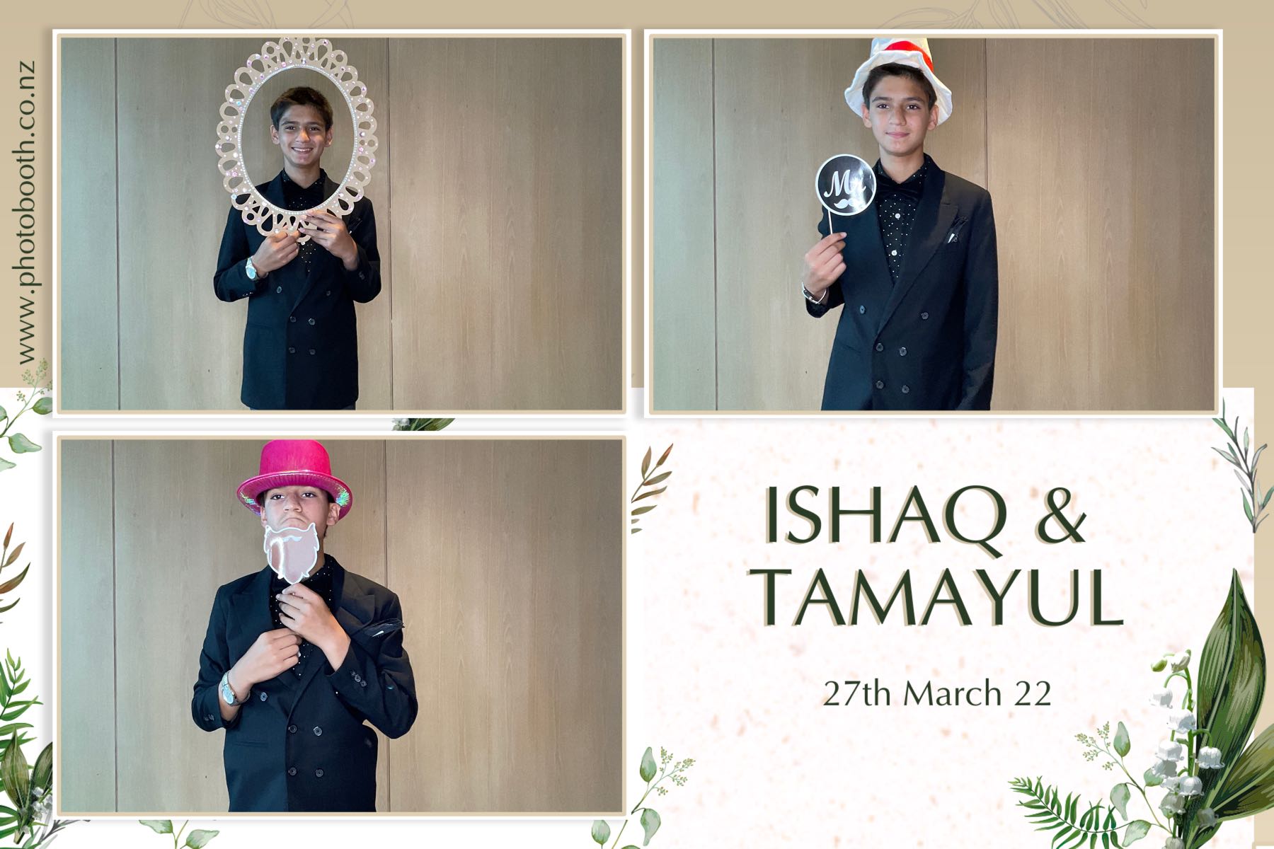 Ishaq & Tamayul's Wedding | View more photos from the event at gallery.photobooth.co.nz/u/SelfieCentral/Ishaq-Tamayuls-Wedding