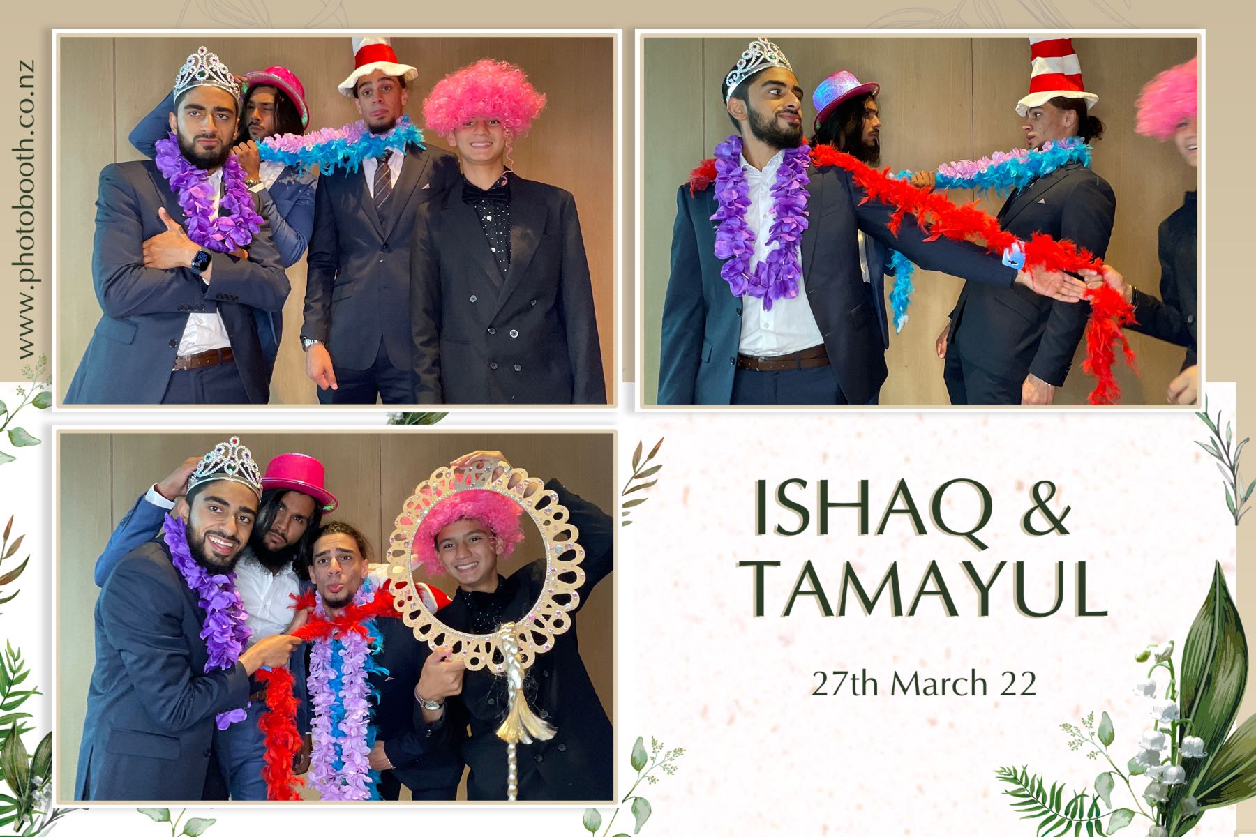 Ishaq & Tamayul's Wedding | View more photos from the event at gallery.photobooth.co.nz/u/SelfieCentral/Ishaq-Tamayuls-Wedding