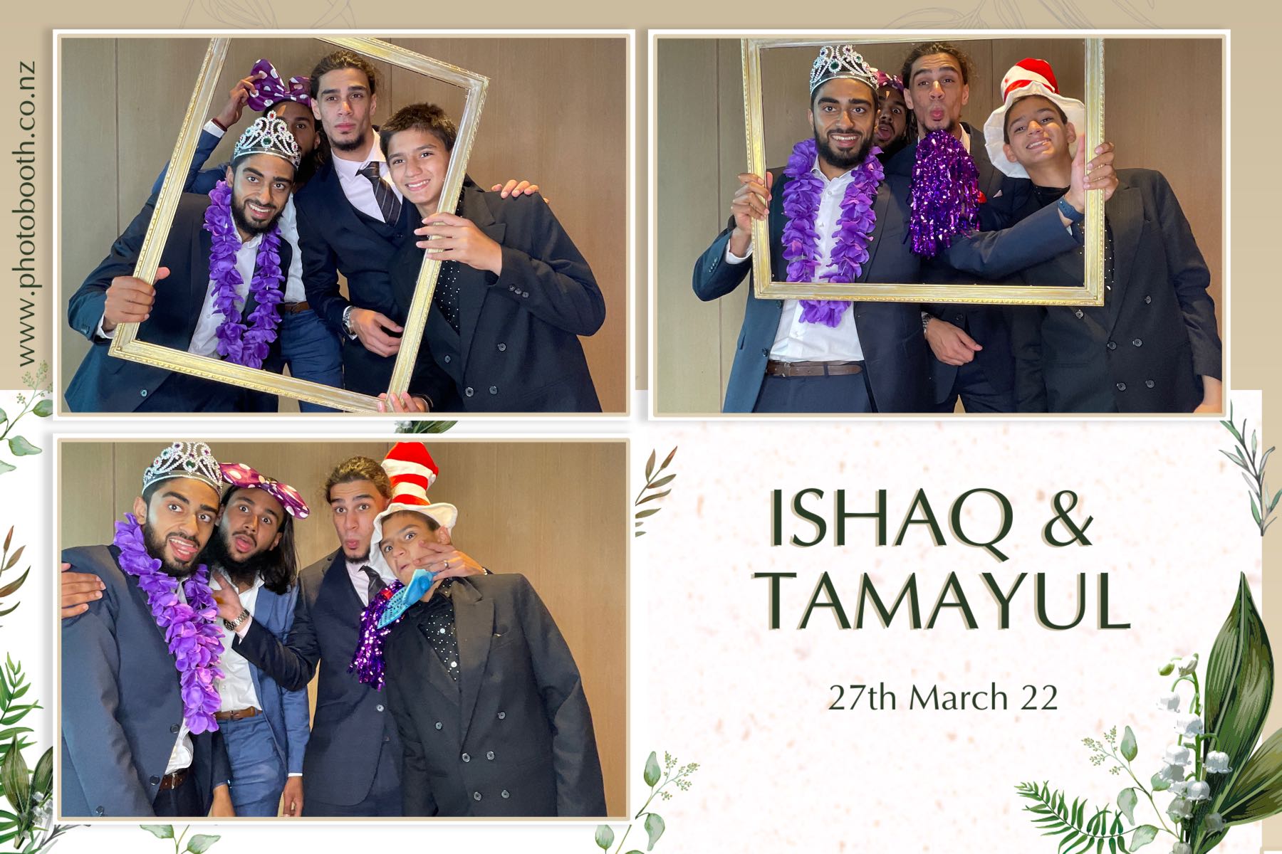 Ishaq & Tamayul's Wedding | View more photos from the event at gallery.photobooth.co.nz/u/SelfieCentral/Ishaq-Tamayuls-Wedding