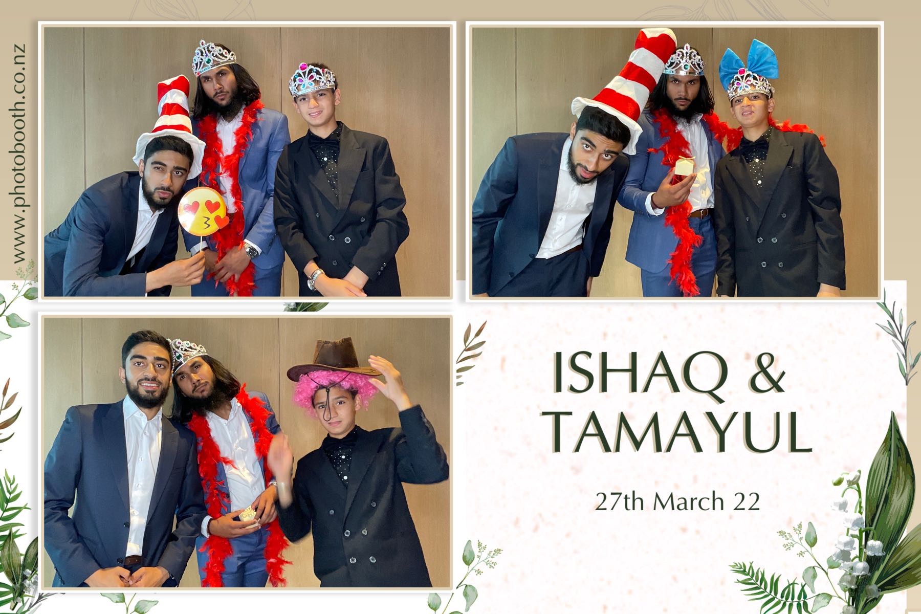 Ishaq & Tamayul's Wedding | View more photos from the event at gallery.photobooth.co.nz/u/SelfieCentral/Ishaq-Tamayuls-Wedding