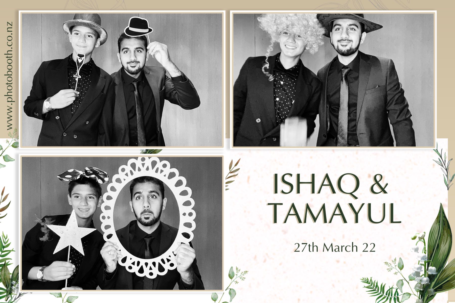 Ishaq & Tamayul's Wedding | View more photos from the event at gallery.photobooth.co.nz/u/SelfieCentral/Ishaq-Tamayuls-Wedding