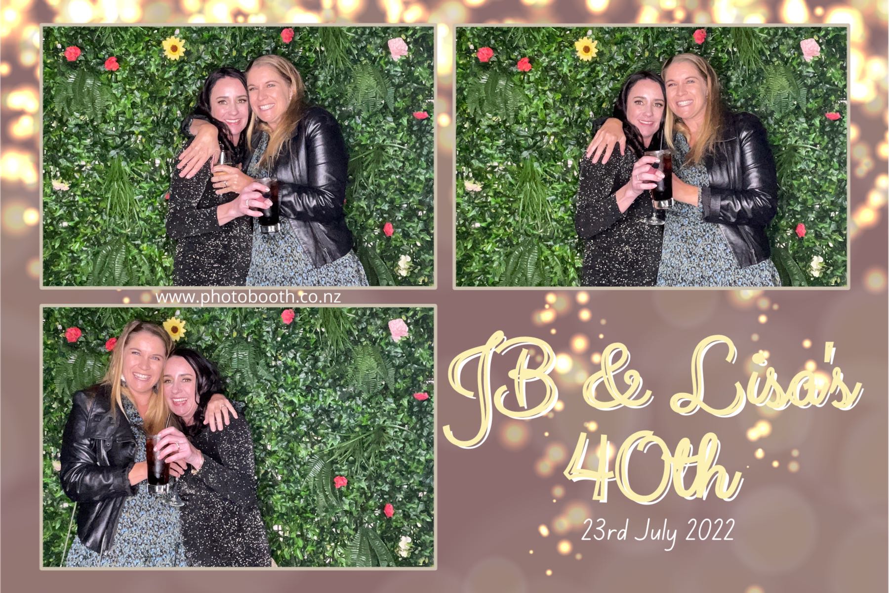 JB & Lisa's 40th Birthday | View more photos from the event at gallery.photobooth.co.nz/u/SelfieCentral/JB-Lisas-40th-Birthday