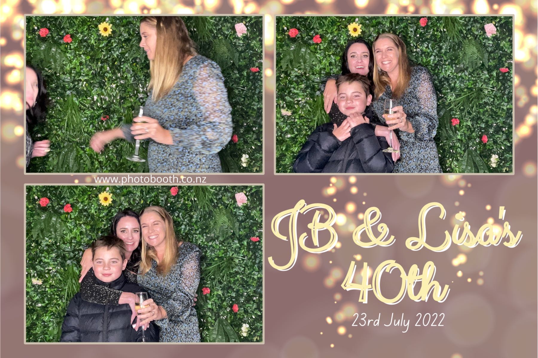 JB & Lisa's 40th Birthday | View more photos from the event at gallery.photobooth.co.nz/u/SelfieCentral/JB-Lisas-40th-Birthday