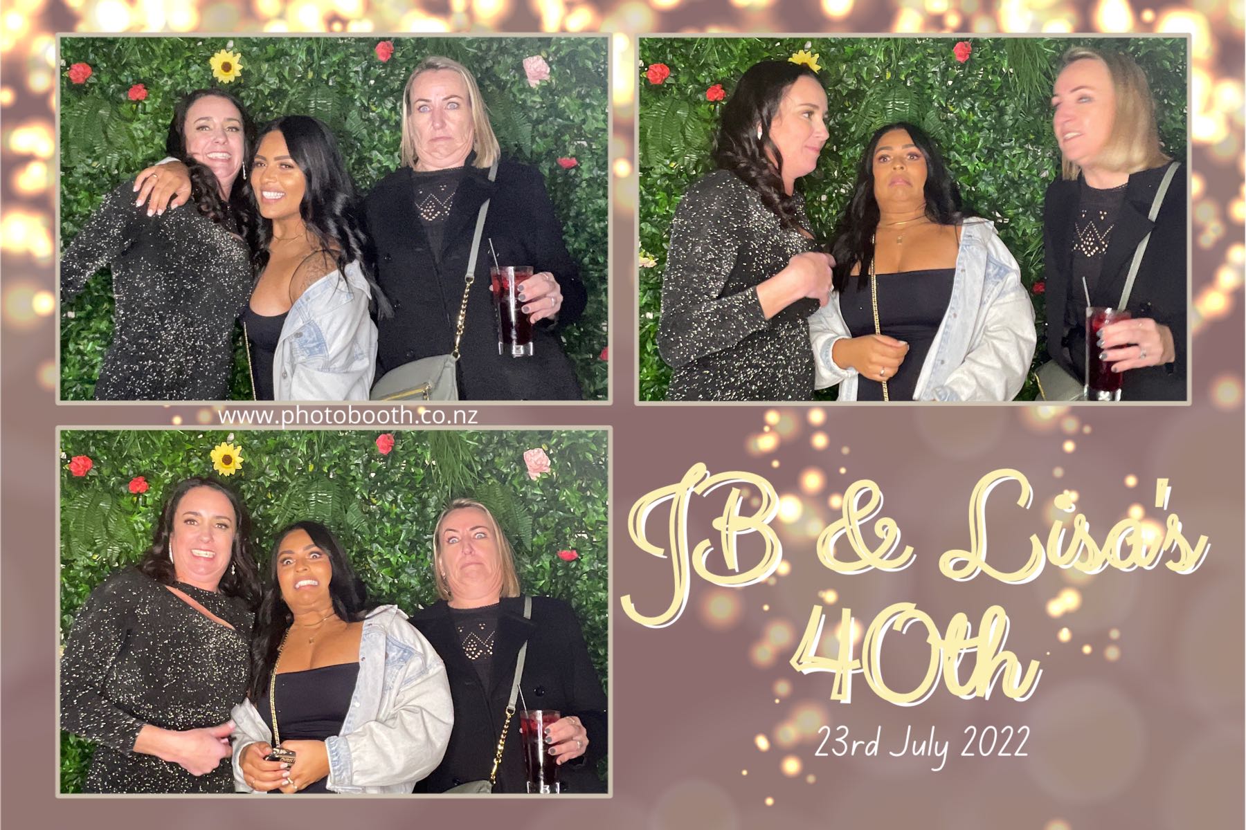 JB & Lisa's 40th Birthday | View more photos from the event at gallery.photobooth.co.nz/u/SelfieCentral/JB-Lisas-40th-Birthday