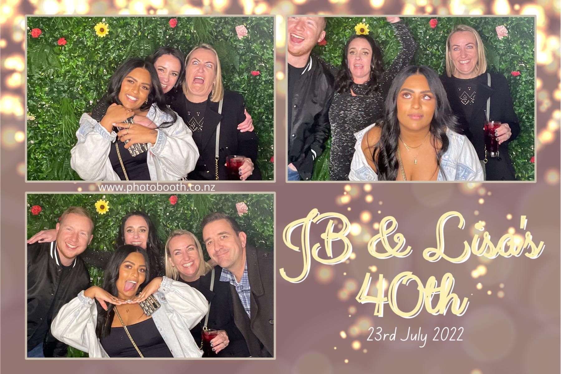 JB & Lisa's 40th Birthday | View more photos from the event at gallery.photobooth.co.nz/u/SelfieCentral/JB-Lisas-40th-Birthday