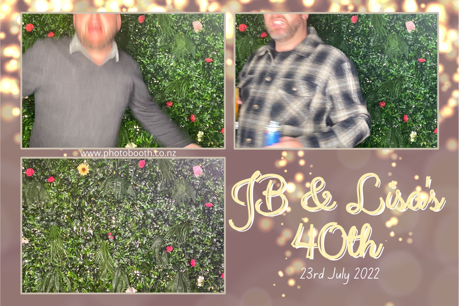 JB & Lisa's 40th Birthday | View more photos from the event at gallery.photobooth.co.nz/u/SelfieCentral/JB-Lisas-40th-Birthday