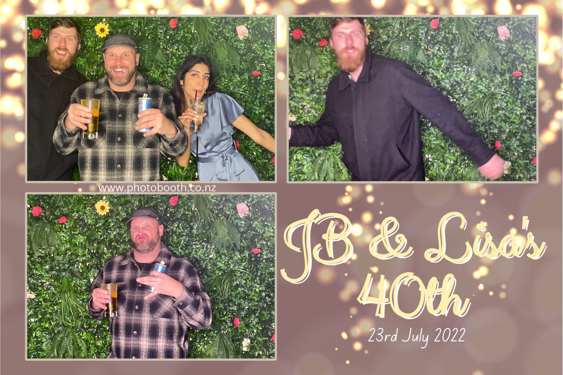 JB & Lisa's 40th Birthday | View more photos from the event at gallery.photobooth.co.nz/u/SelfieCentral/JB-Lisas-40th-Birthday