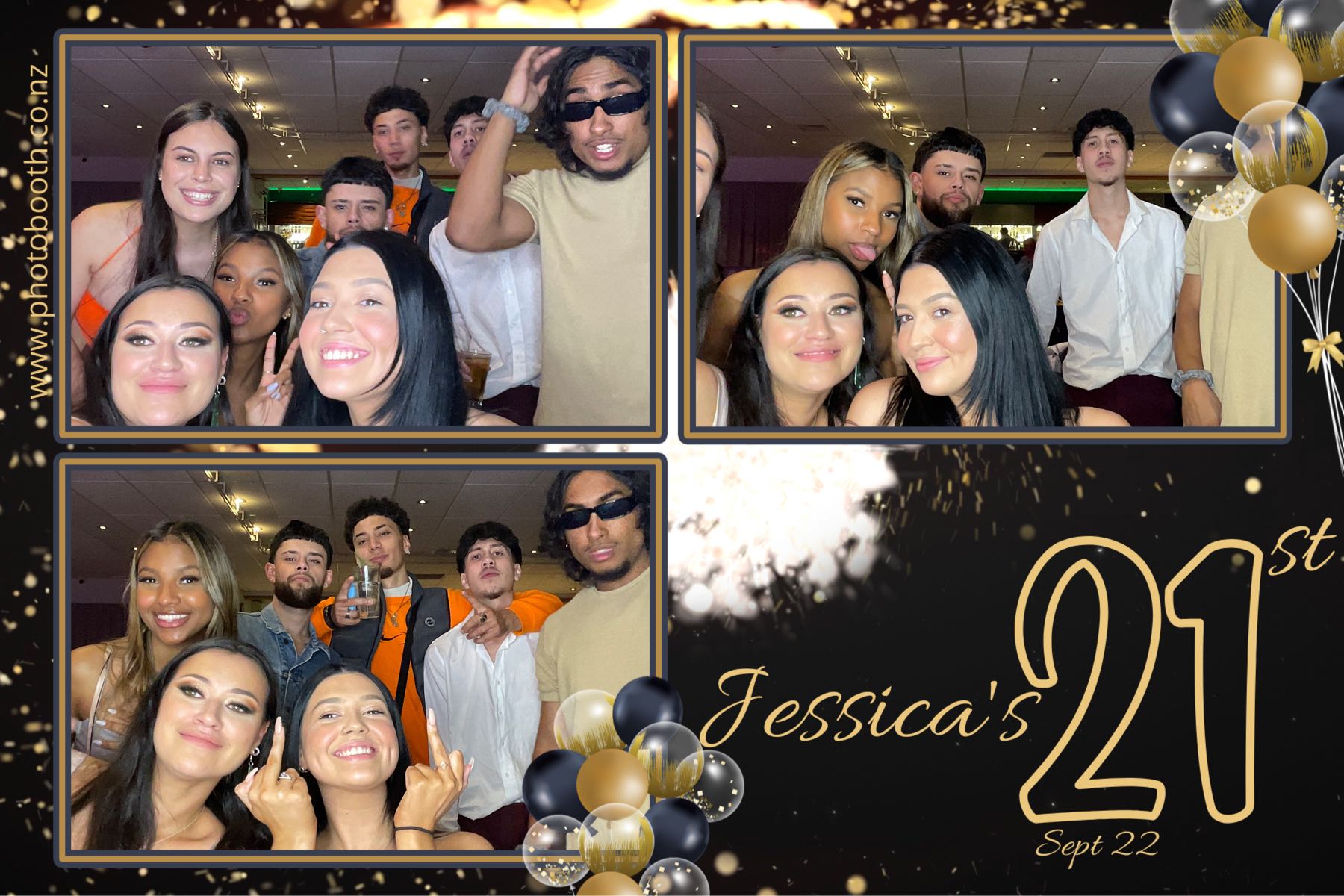 Jessica's 21st | View more photos from the event at gallery.photobooth.co.nz/u/SelfieCentral/Jessicas-21st