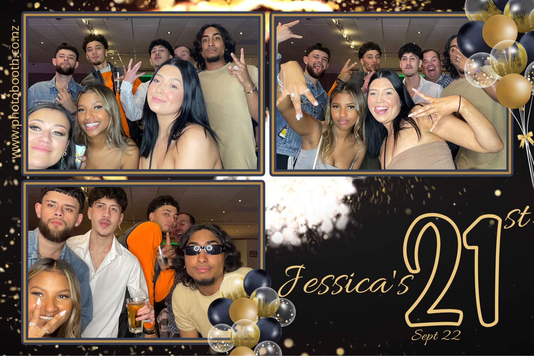 Jessica's 21st | View more photos from the event at gallery.photobooth.co.nz/u/SelfieCentral/Jessicas-21st