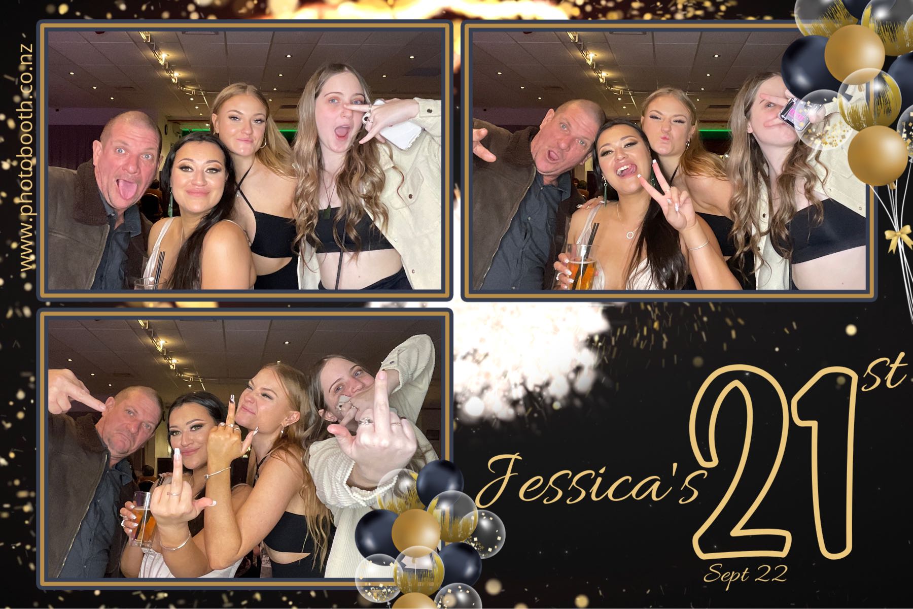 Jessica's 21st | View more photos from the event at gallery.photobooth.co.nz/u/SelfieCentral/Jessicas-21st