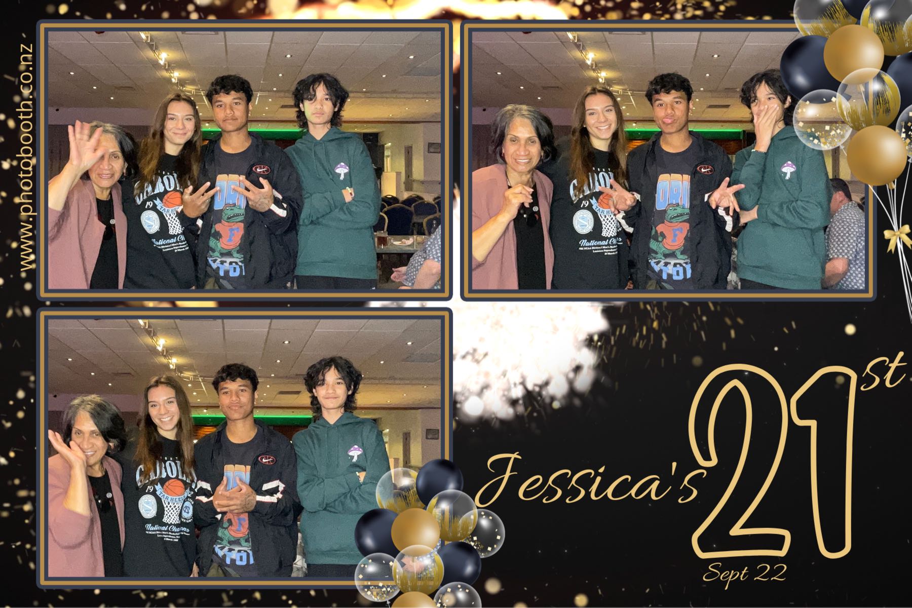 Jessica's 21st | View more photos from the event at gallery.photobooth.co.nz/u/SelfieCentral/Jessicas-21st
