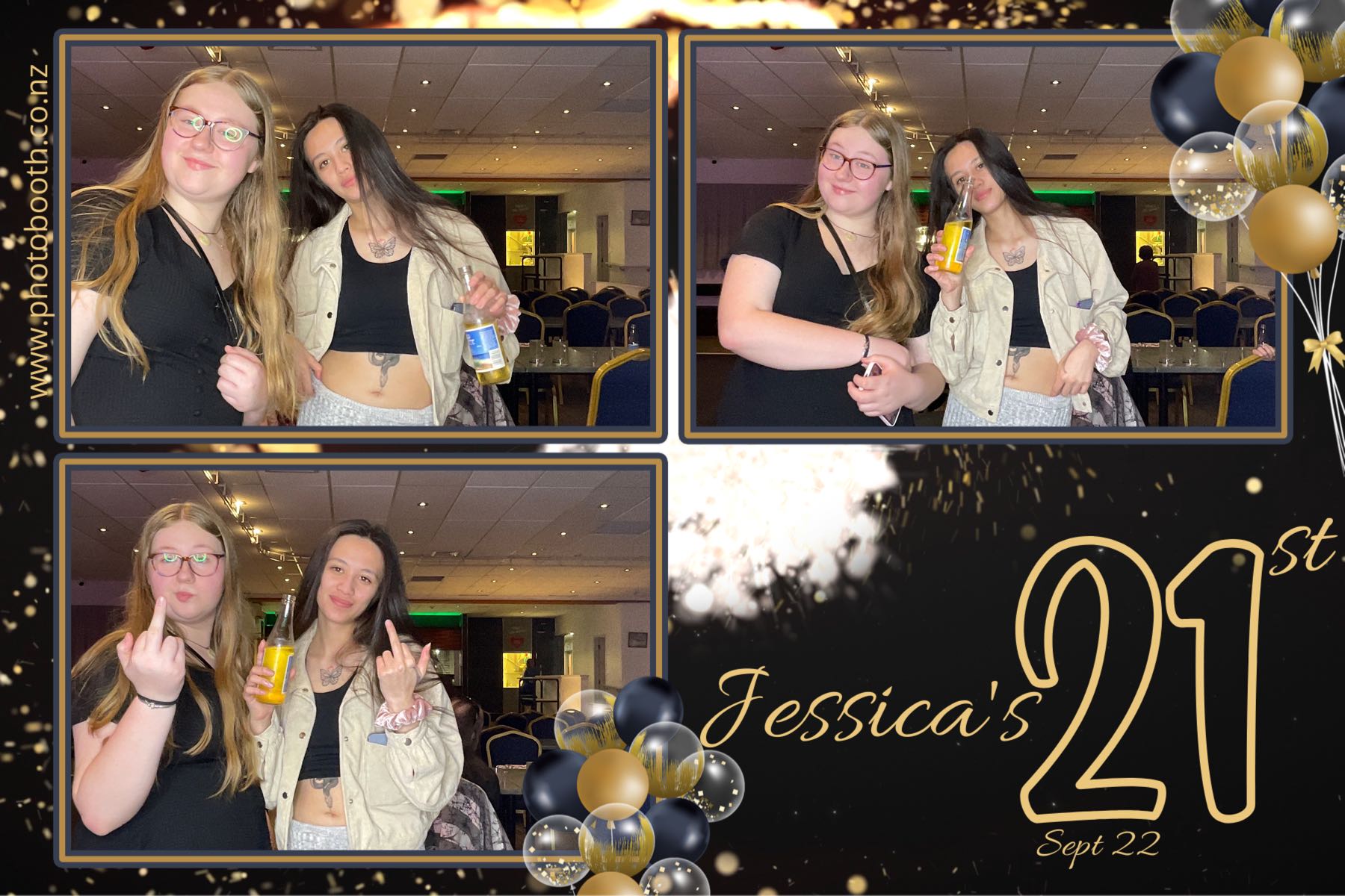Jessica's 21st | View more photos from the event at gallery.photobooth.co.nz/u/SelfieCentral/Jessicas-21st