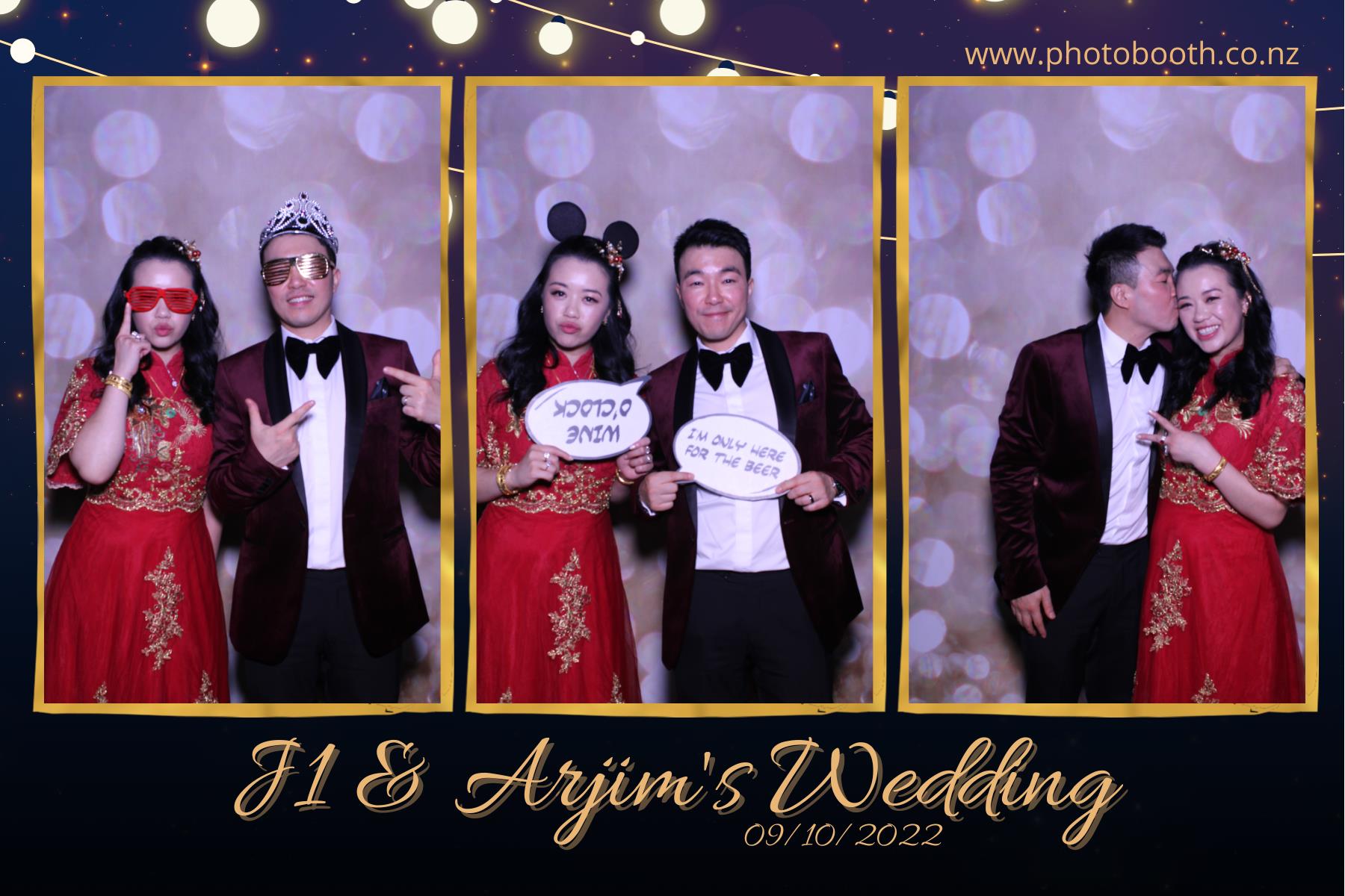 Jimmy & Janet's Wedding | View more photos from the event at gallery.photobooth.co.nz/u/SelfieCentral/Jimmy-Janets-Wedding