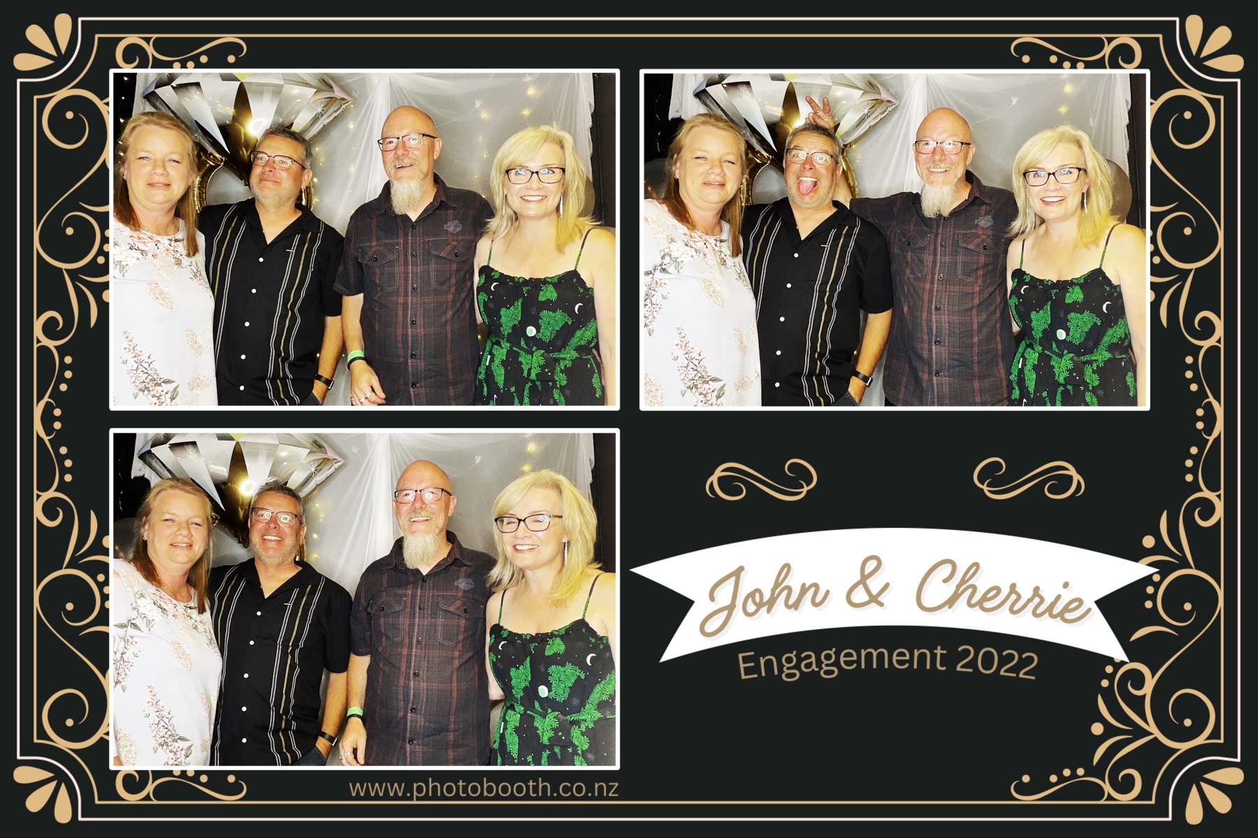 John & Cherrie's Engagement | View more photos from the event at gallery.photobooth.co.nz/u/SelfieCentral/John-Cherries-Engagement