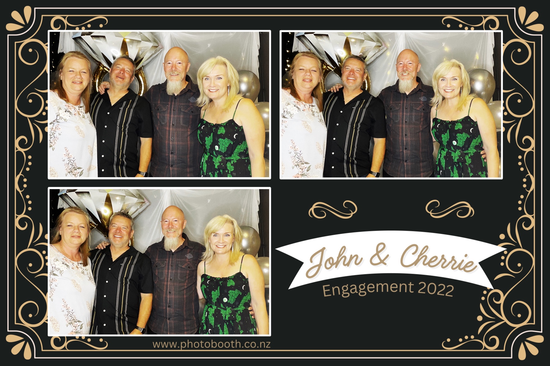 John & Cherrie's Engagement | View more photos from the event at gallery.photobooth.co.nz/u/SelfieCentral/John-Cherries-Engagement
