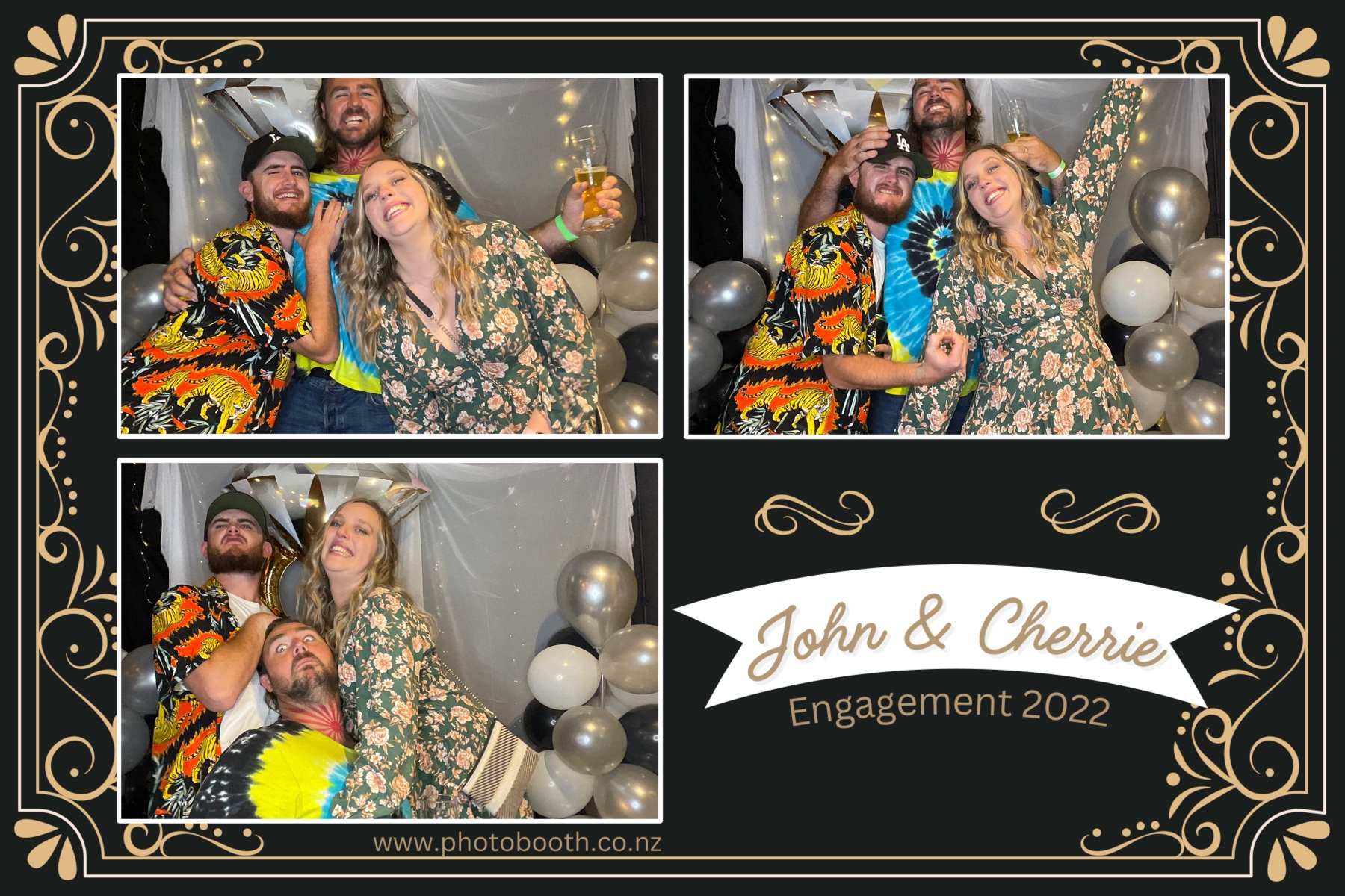 John & Cherrie's Engagement | View more photos from the event at gallery.photobooth.co.nz/u/SelfieCentral/John-Cherries-Engagement