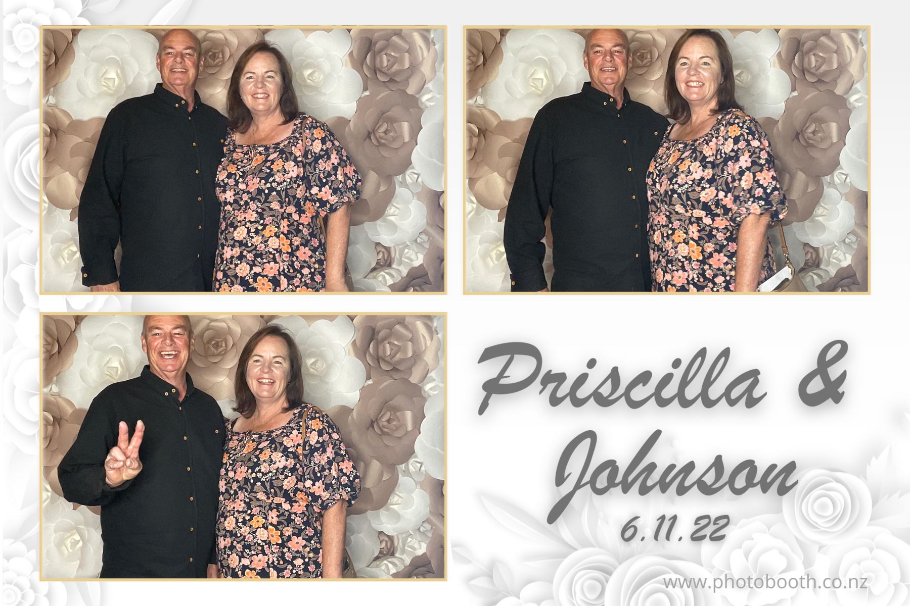 Johnson & Priscilla's Wedding | View more photos from the event at gallery.photobooth.co.nz/u/SelfieCentral/Johnson-Priscillas-Wedding