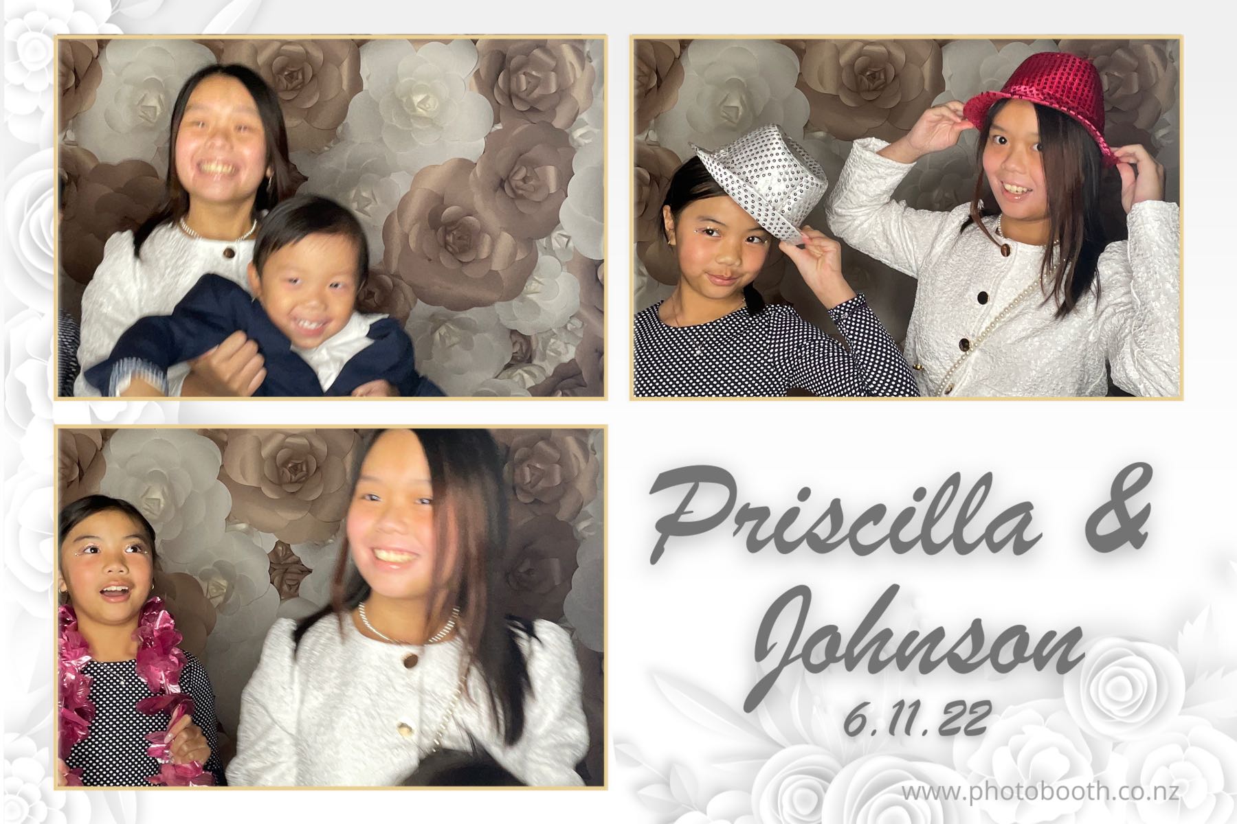 Johnson & Priscilla's Wedding | View more photos from the event at gallery.photobooth.co.nz/u/SelfieCentral/Johnson-Priscillas-Wedding