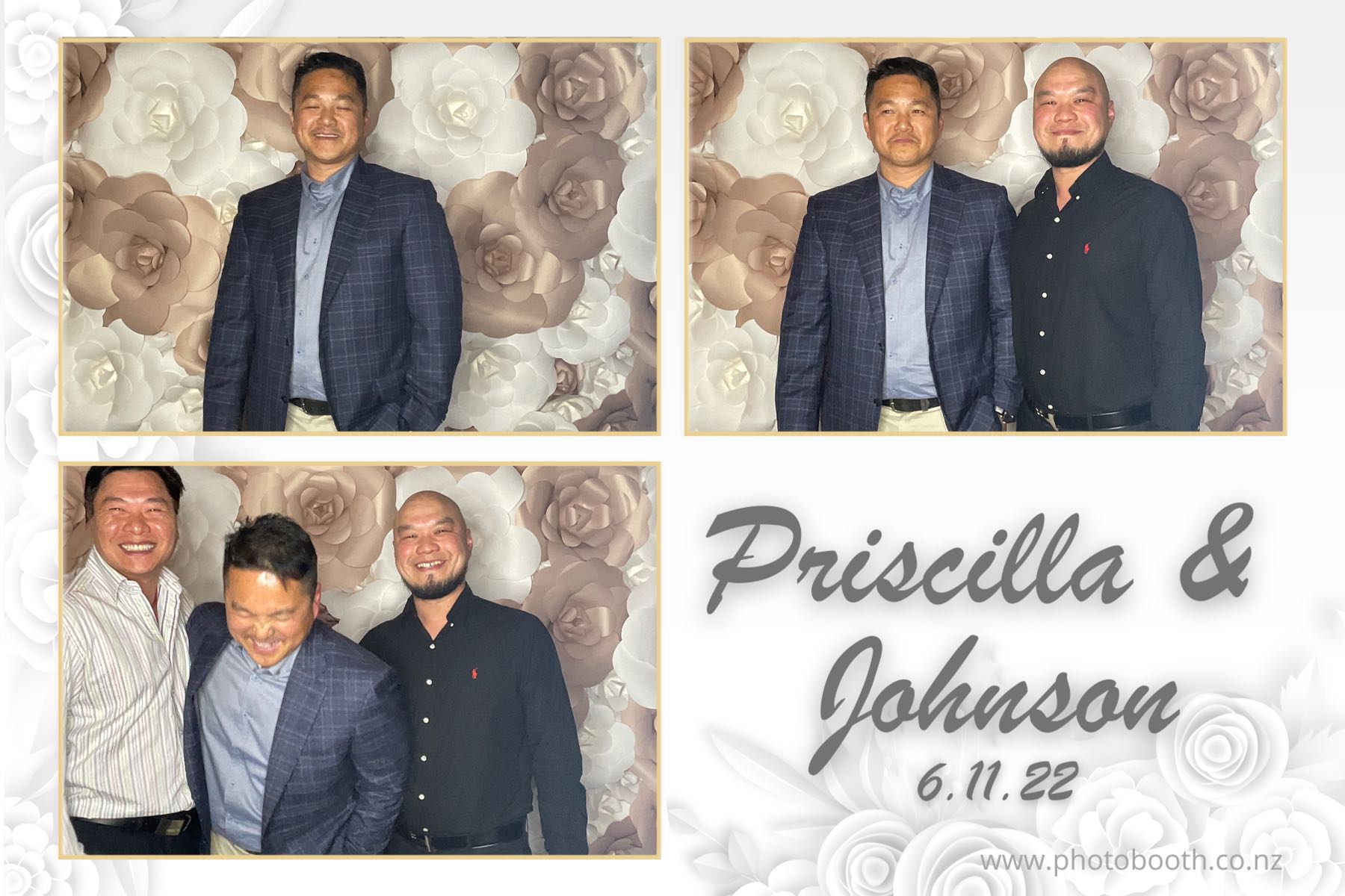 Johnson & Priscilla's Wedding | View more photos from the event at gallery.photobooth.co.nz/u/SelfieCentral/Johnson-Priscillas-Wedding