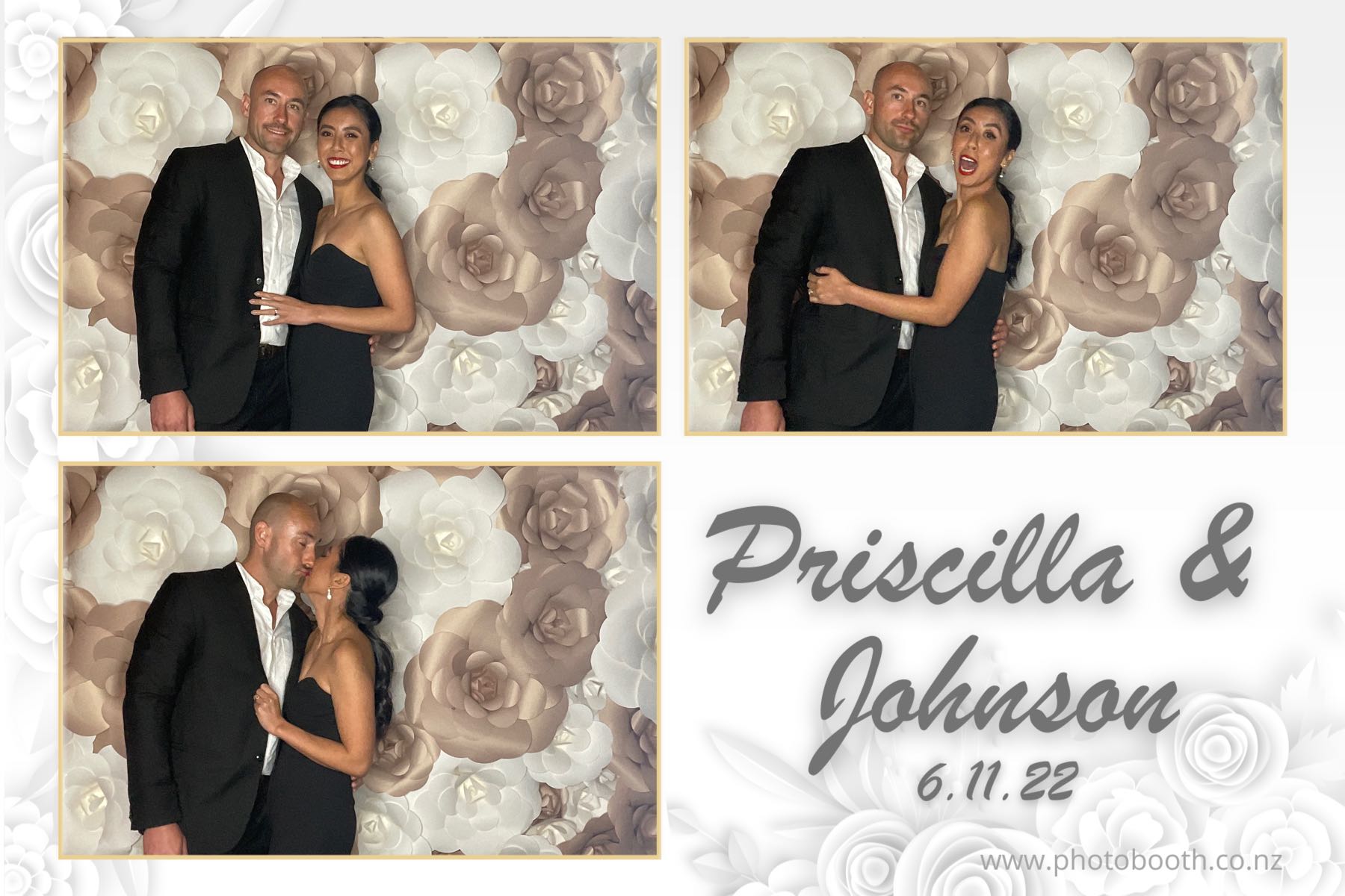 Johnson & Priscilla's Wedding | View more photos from the event at gallery.photobooth.co.nz/u/SelfieCentral/Johnson-Priscillas-Wedding