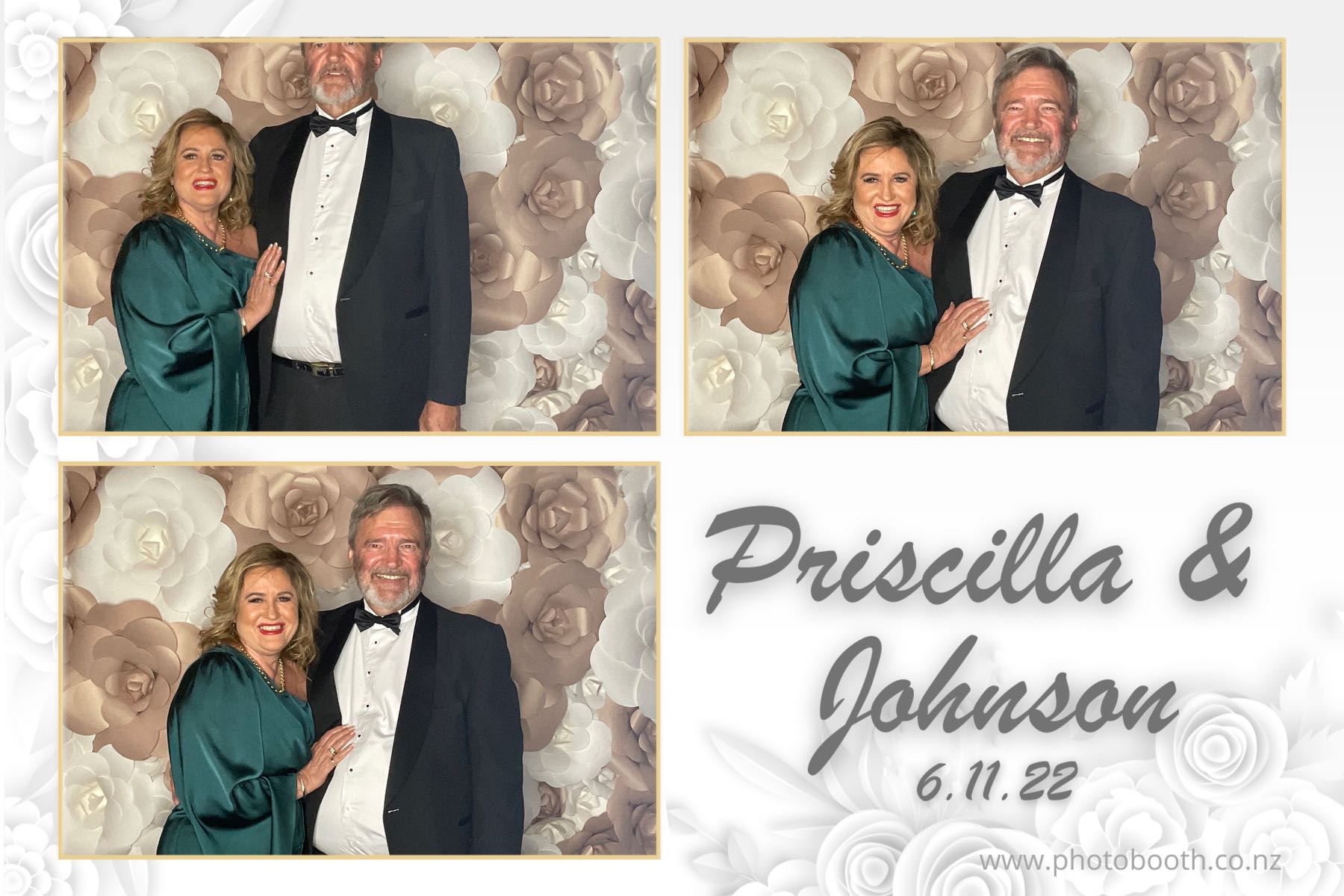 Johnson & Priscilla's Wedding | View more photos from the event at gallery.photobooth.co.nz/u/SelfieCentral/Johnson-Priscillas-Wedding