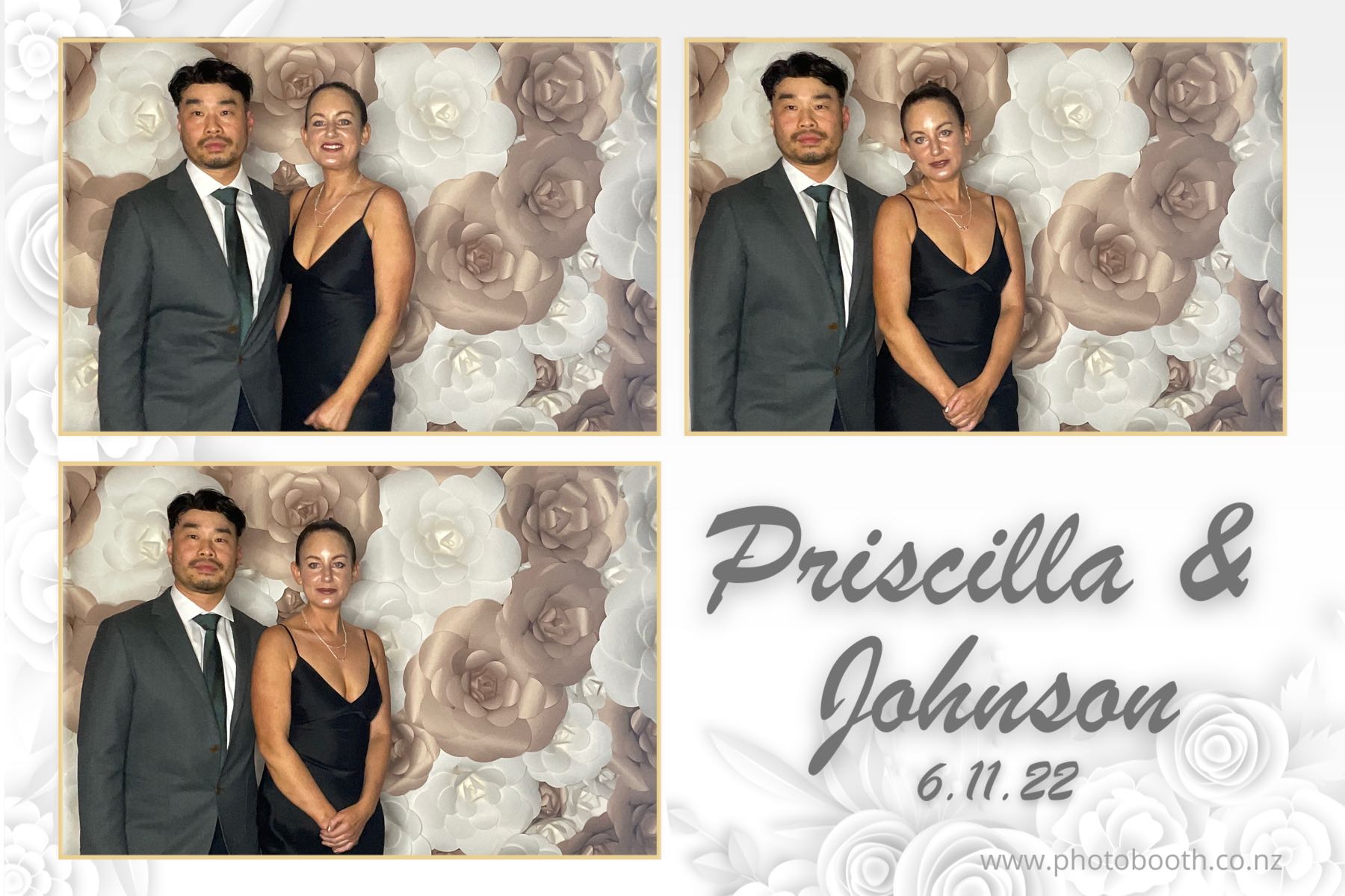 Johnson & Priscilla's Wedding | View more photos from the event at gallery.photobooth.co.nz/u/SelfieCentral/Johnson-Priscillas-Wedding