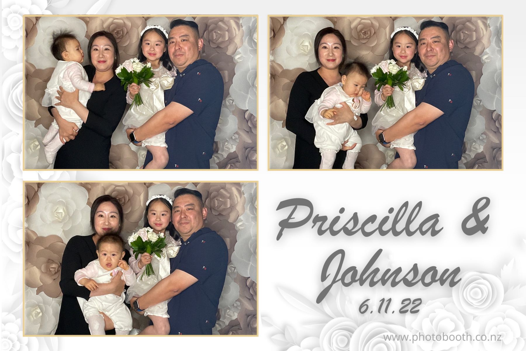 Johnson & Priscilla's Wedding | View more photos from the event at gallery.photobooth.co.nz/u/SelfieCentral/Johnson-Priscillas-Wedding