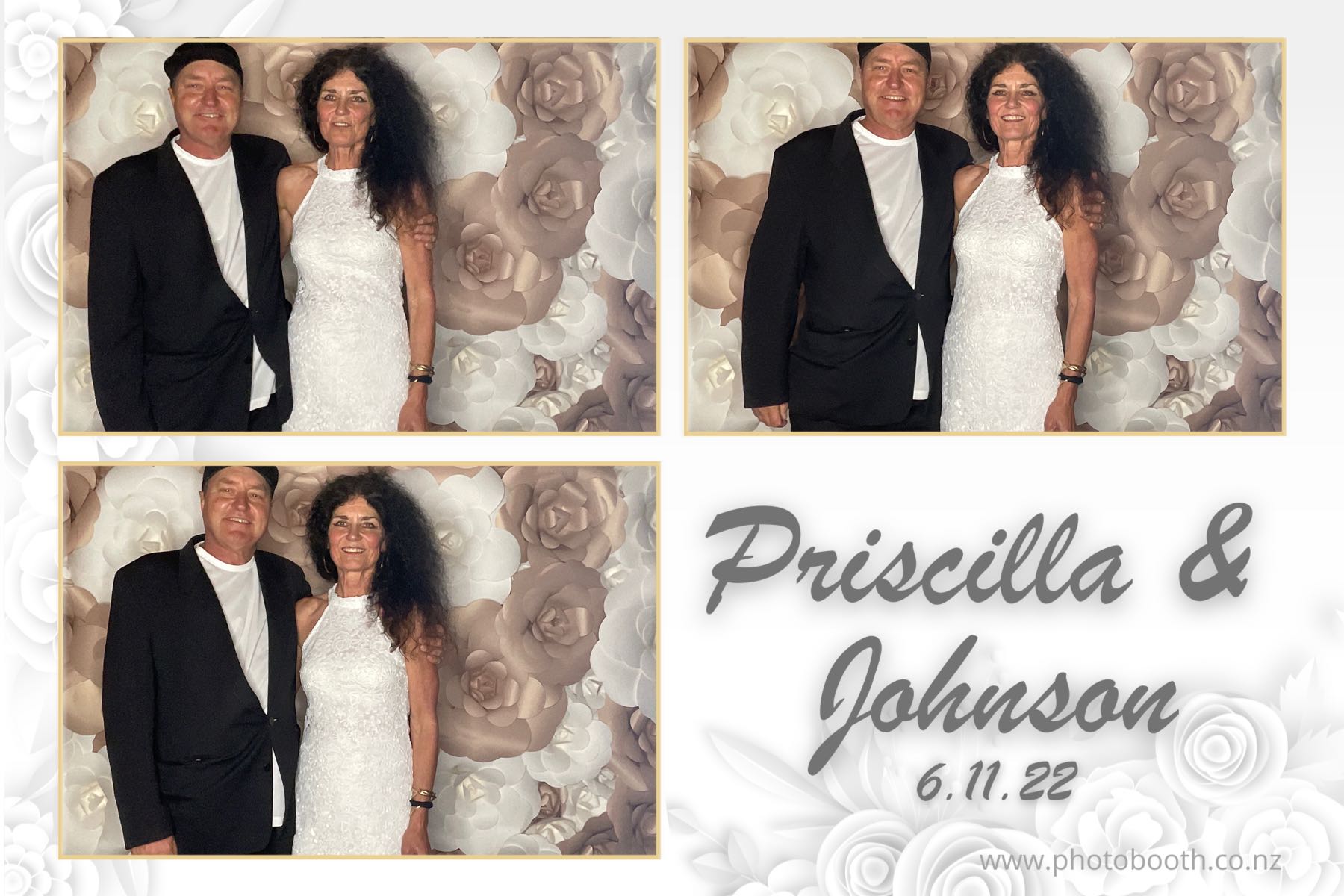 Johnson & Priscilla's Wedding | View more photos from the event at gallery.photobooth.co.nz/u/SelfieCentral/Johnson-Priscillas-Wedding